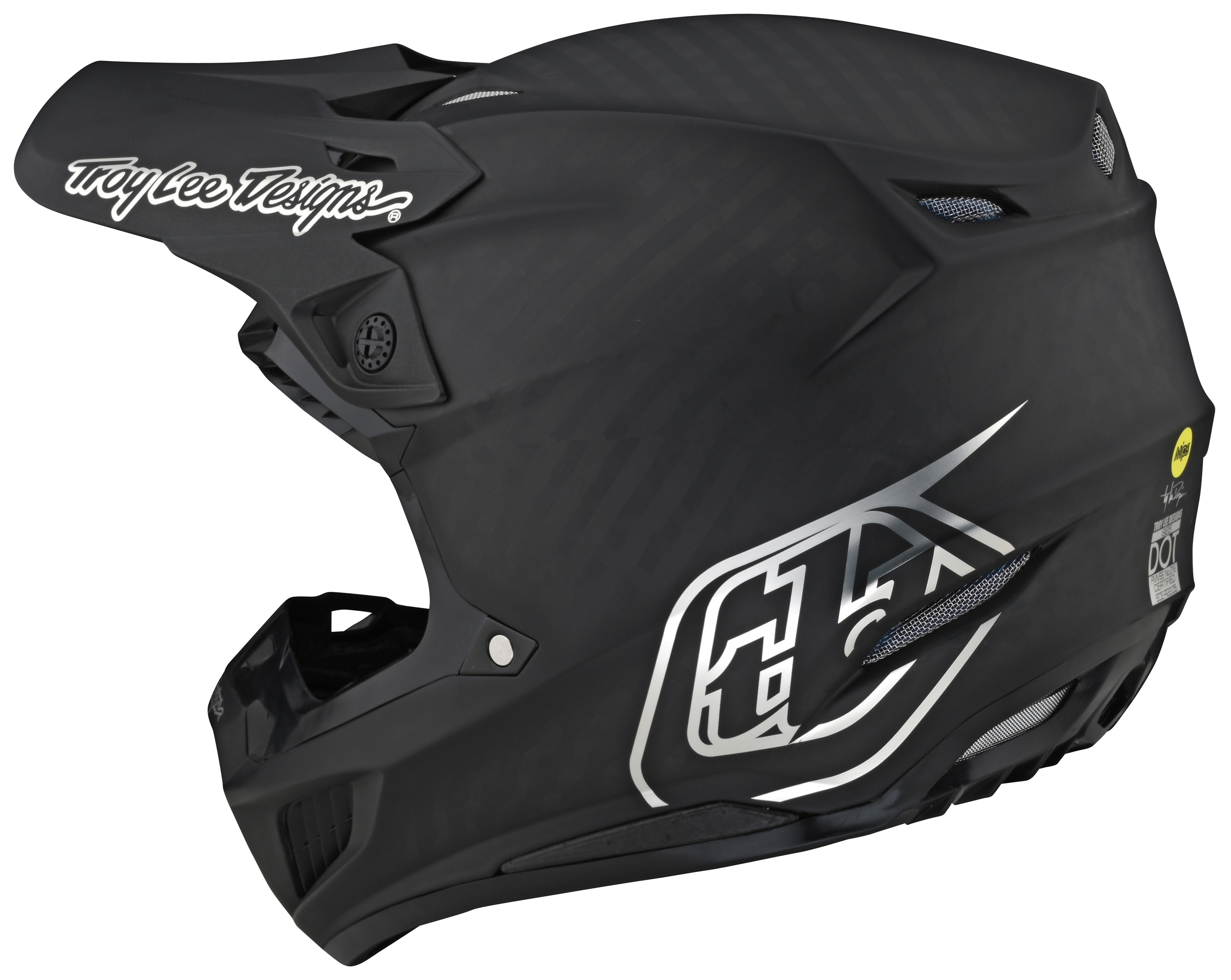 Troy Lee SE5 Carbon Stealth Helmet (SM)