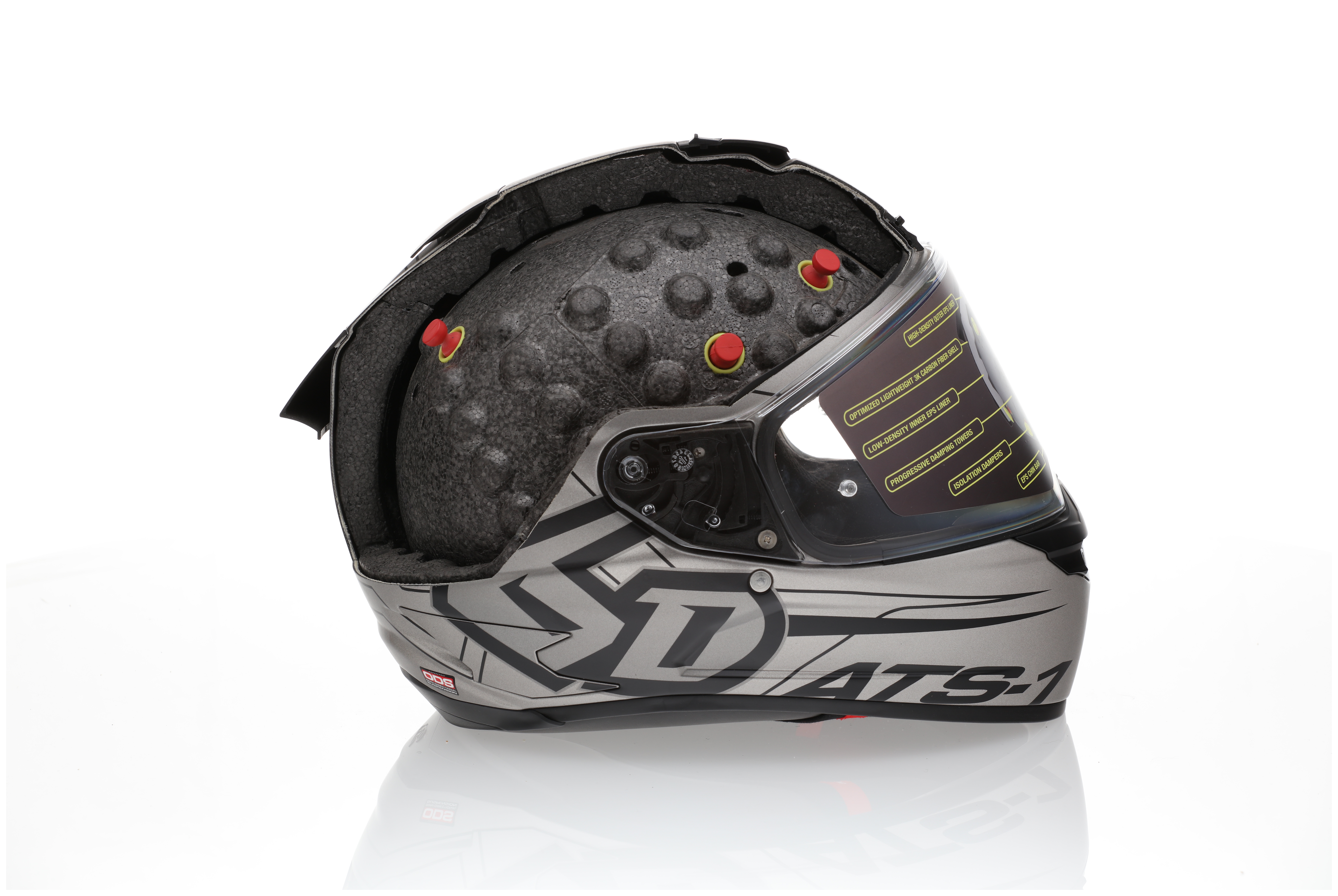 6D ATS-1R Solid Helmet