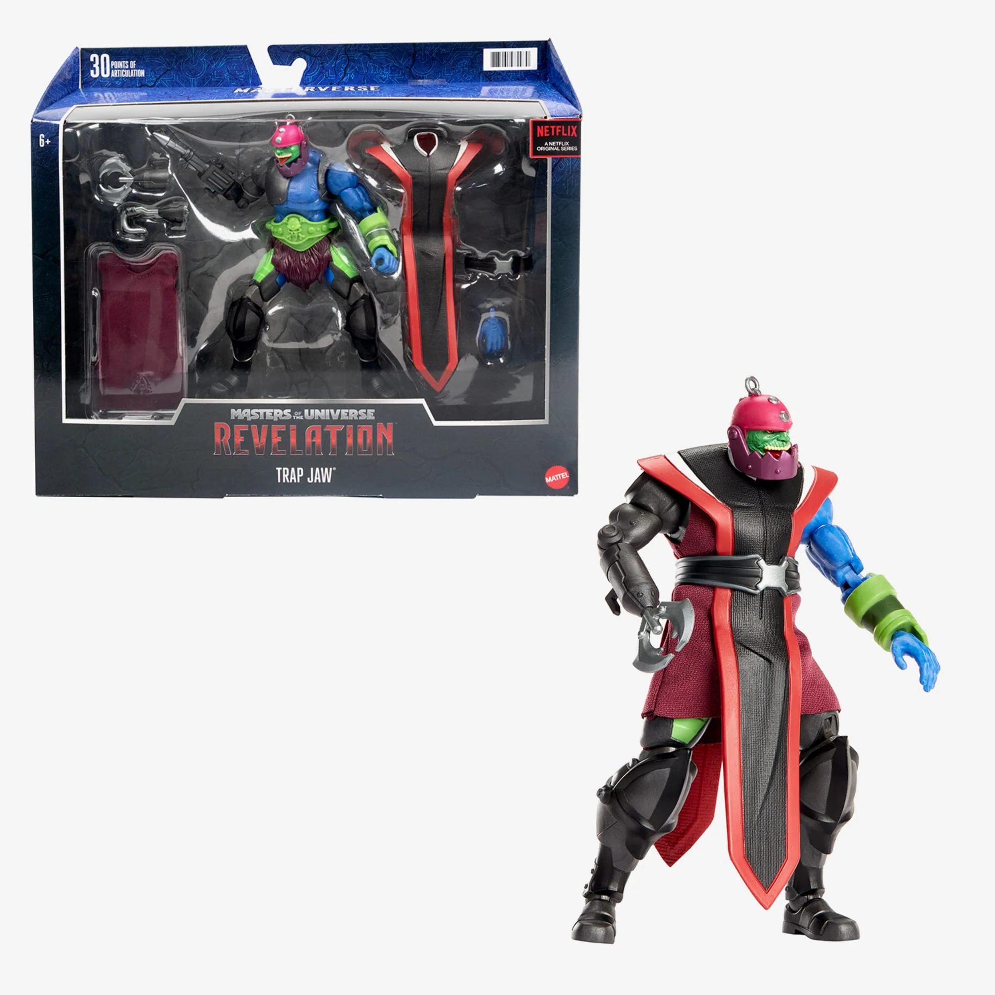 Mattel Creations Masters of the Universe Masterverse Revelation Trap Jaw Action Figure