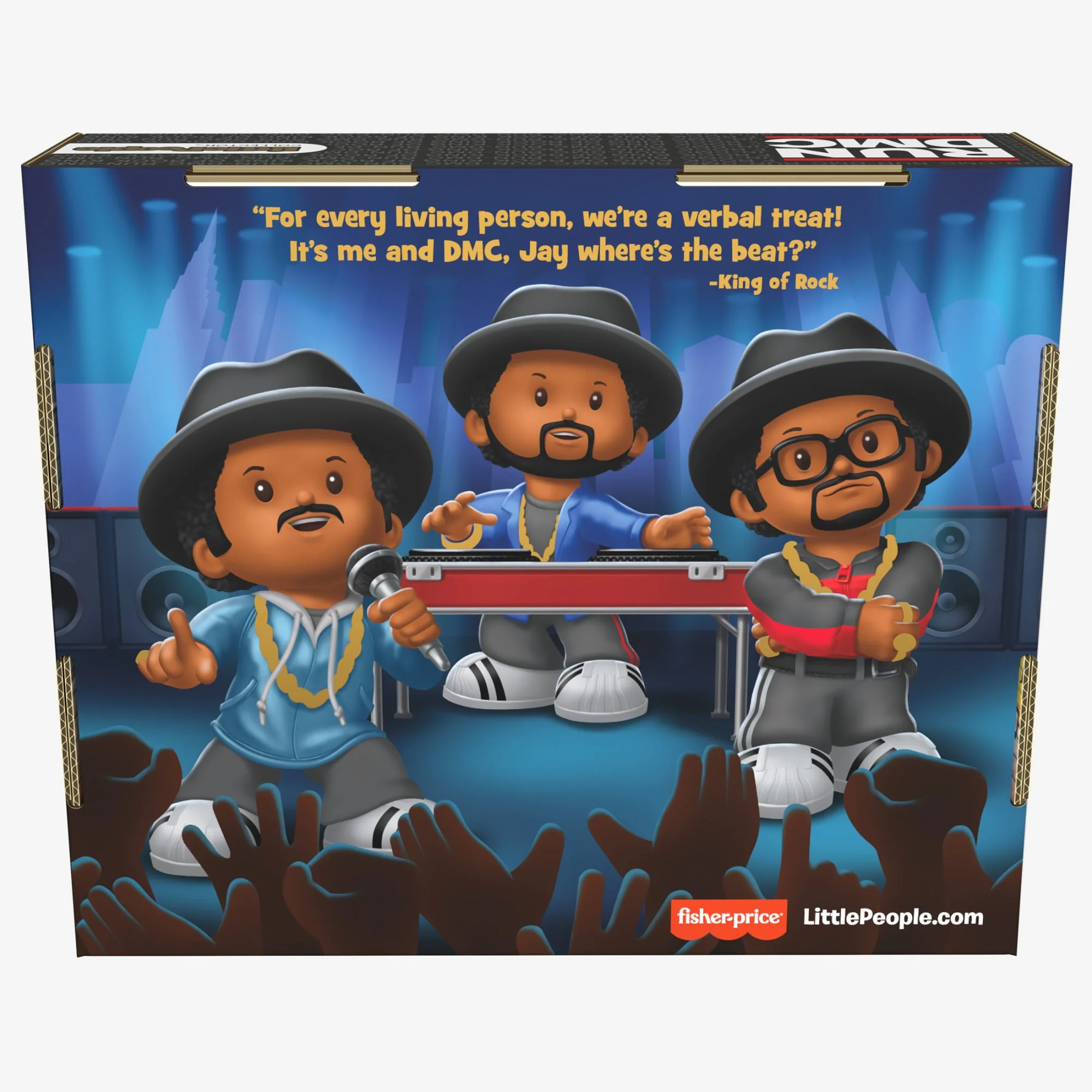 Mattel Creations Little People Collector Run DMC Figures