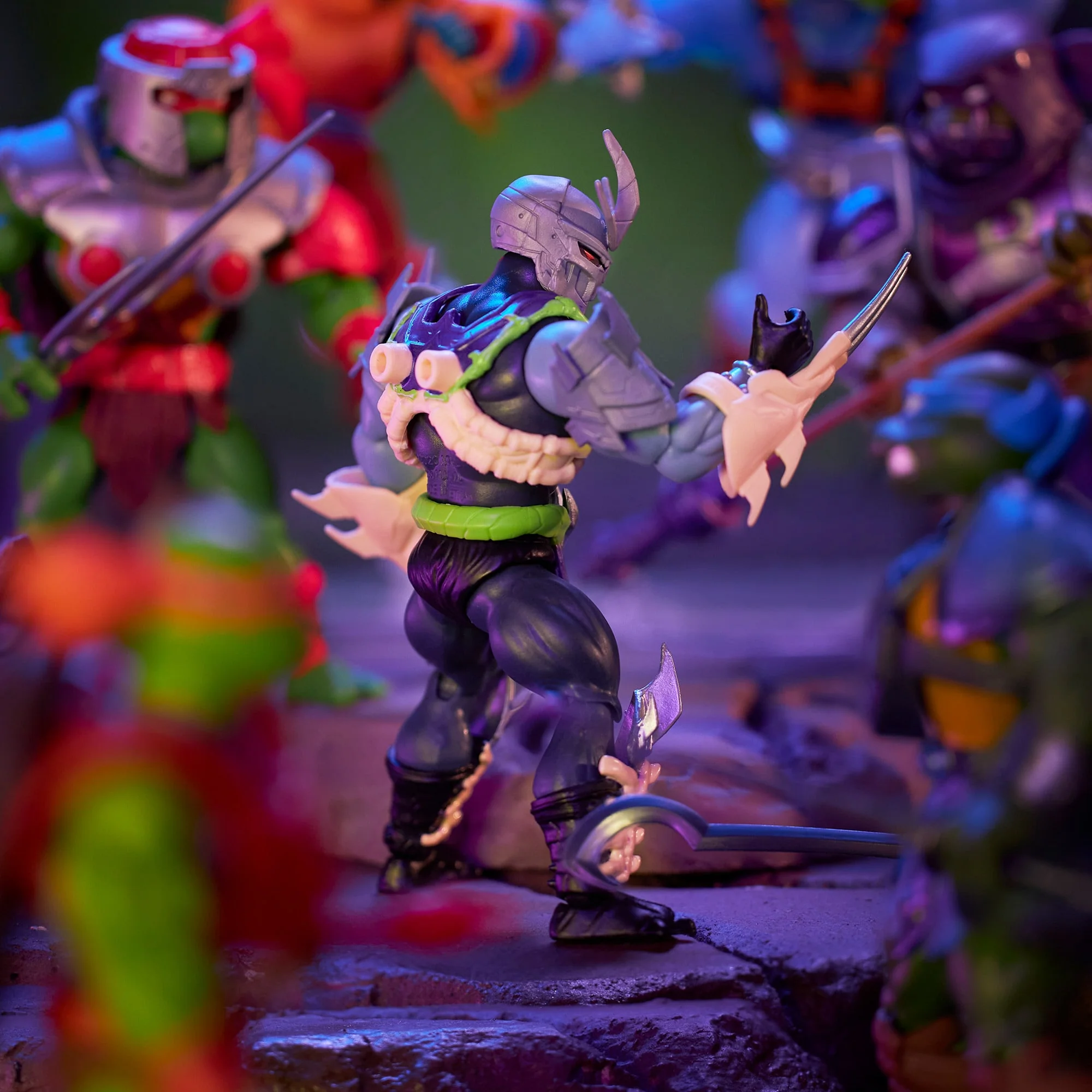 Mattel Creations Turtles of Grayskull Skele-Shredder Action Figure
