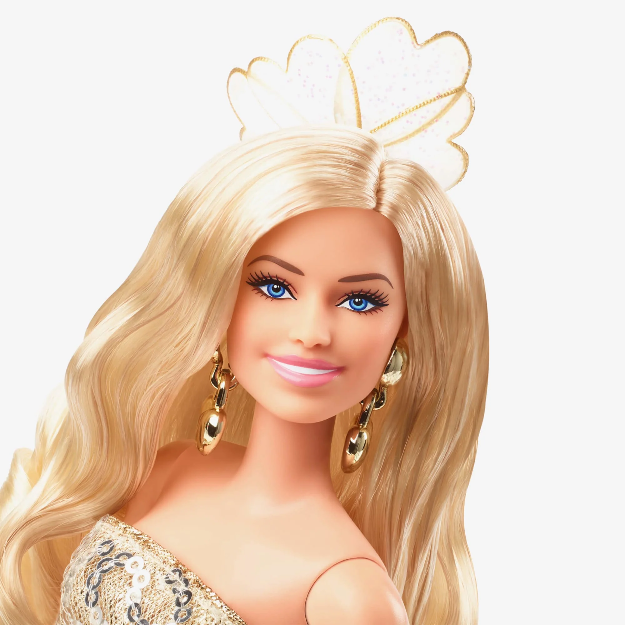 Mattel Creations Barbie in Gold Disco Jumpsuit – Barbie The Movie | Mattel Creations