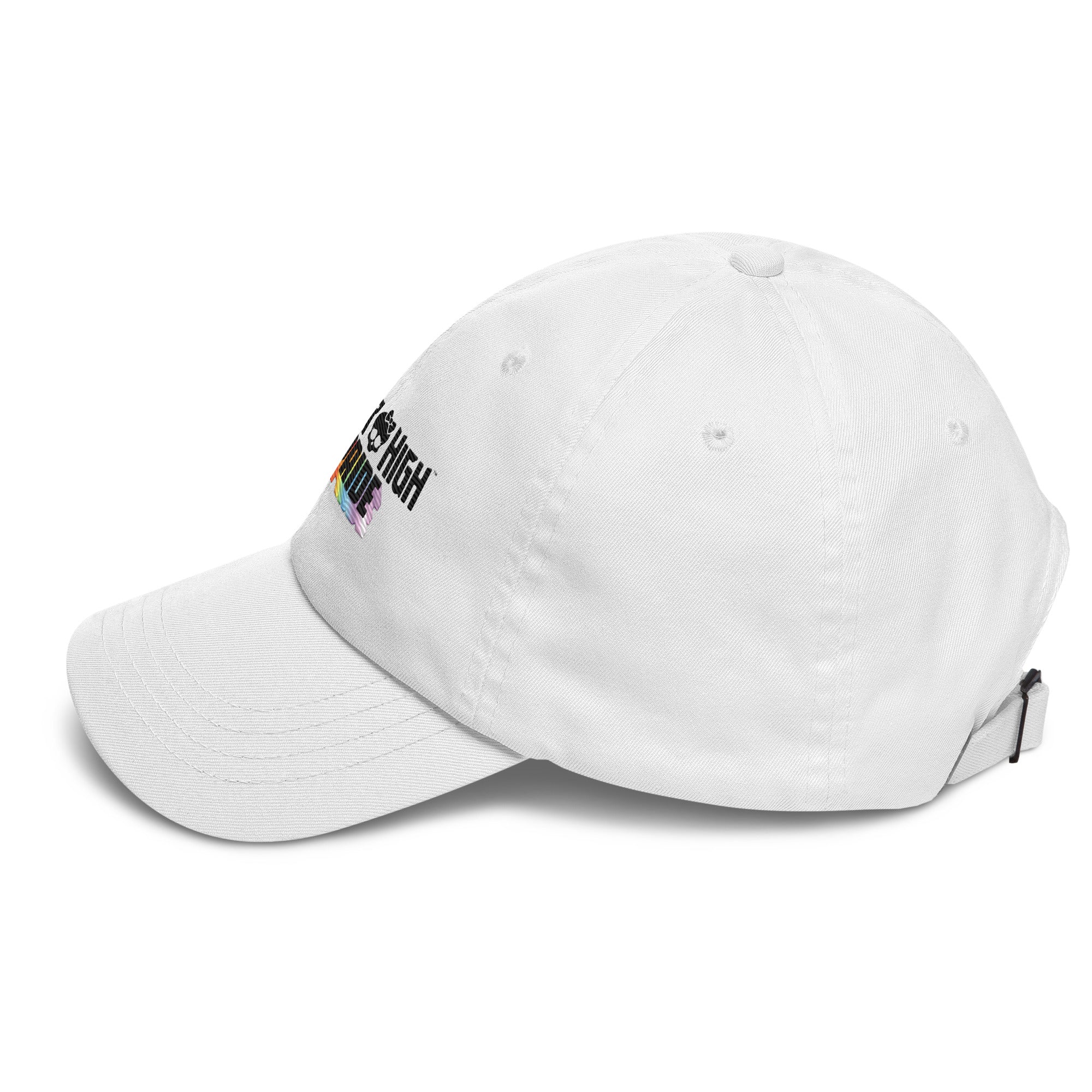 Mattel Creations Monster High Pride Logo White Hat