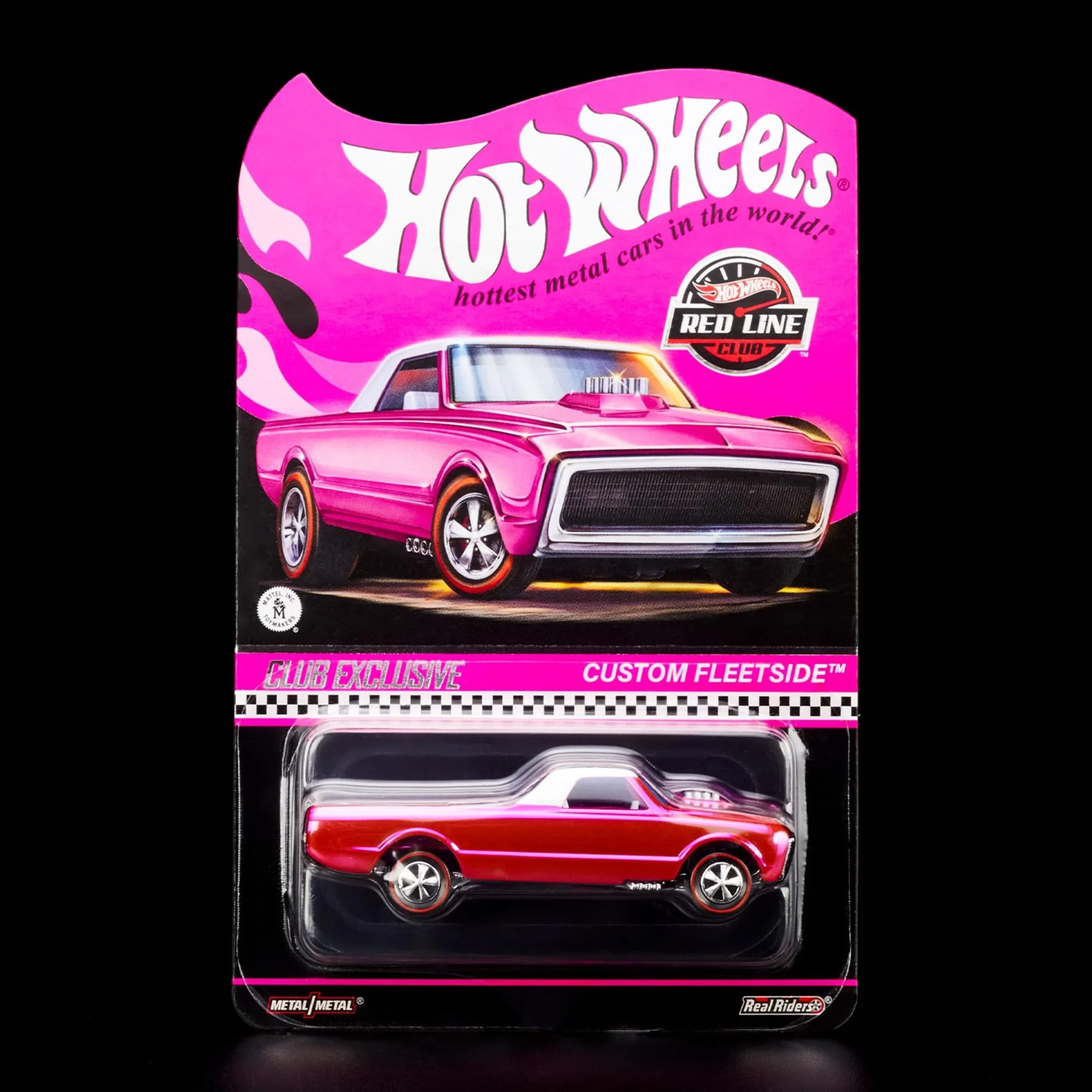 Mattel Creations RLC EXCLUSIVE 2022 PINK EDITIONS CUSTOM FLEETSIDE™
