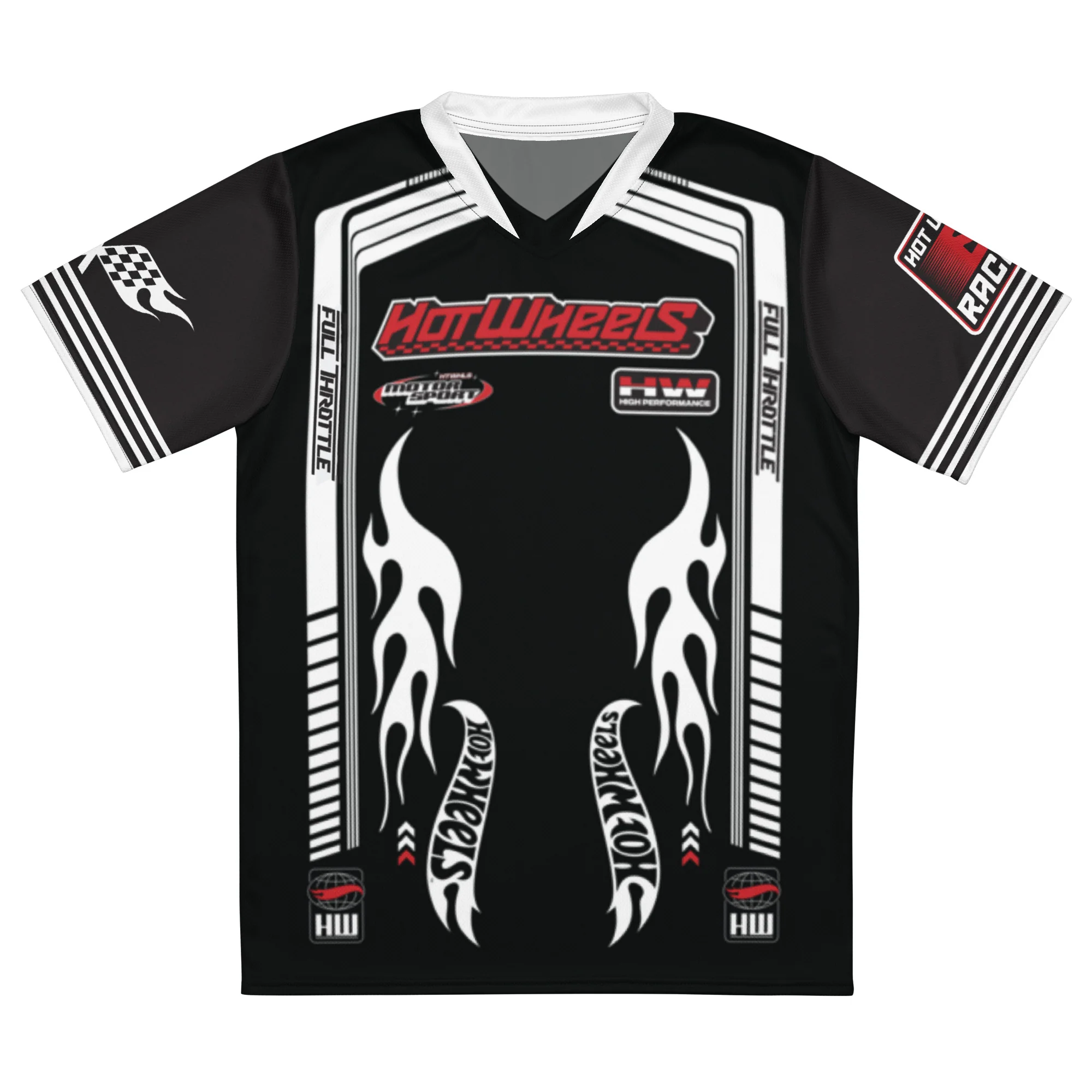 Mattel Creations Hot Wheels High Performance Racing Black Jersey