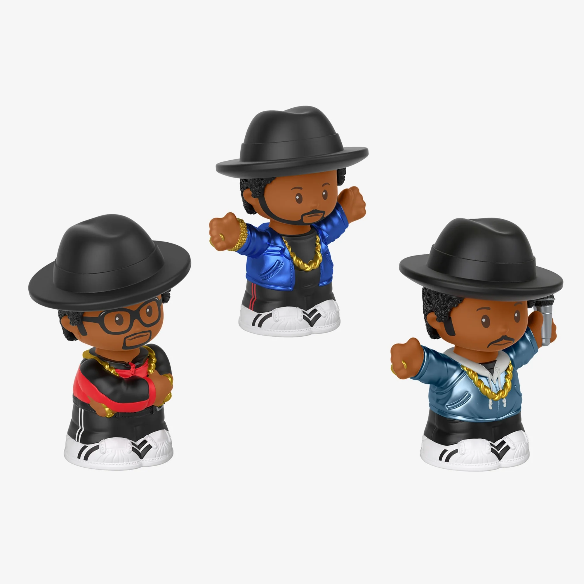 Mattel Creations Little People Collector Run DMC Figures