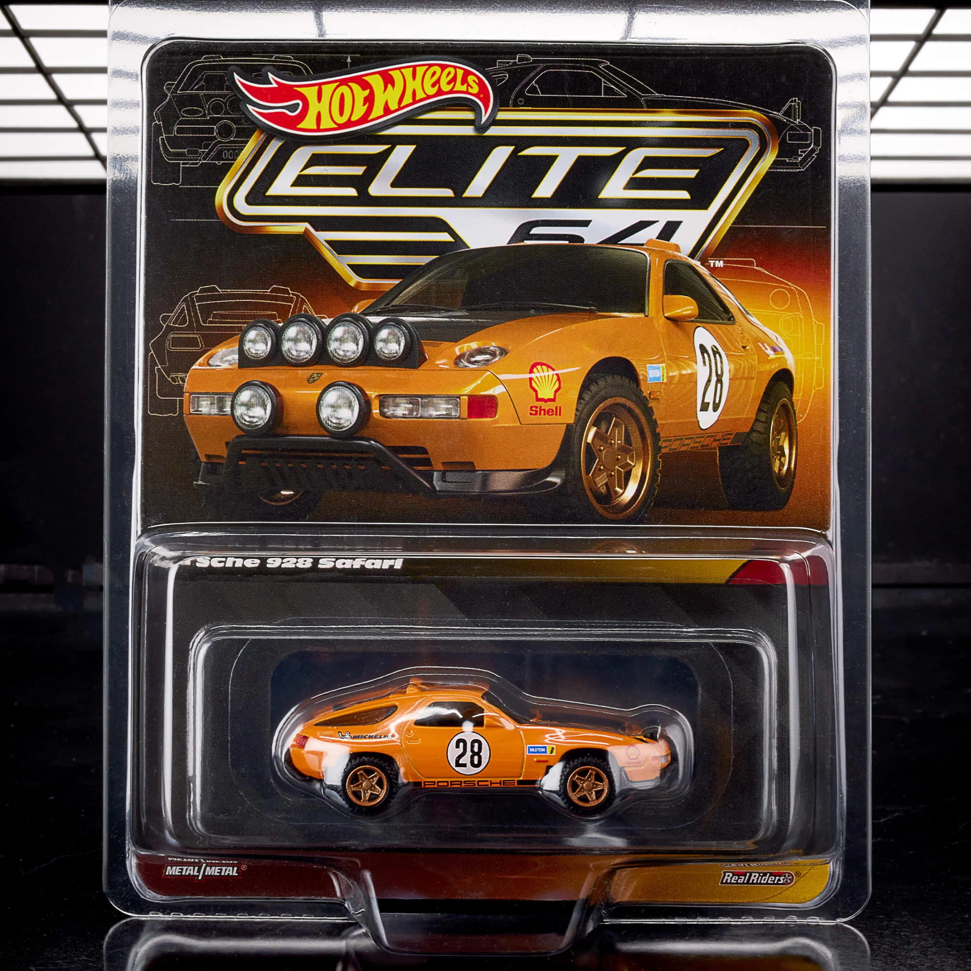 Mattel Creations Hot Wheels Elite 64 Porsche 928 Safari