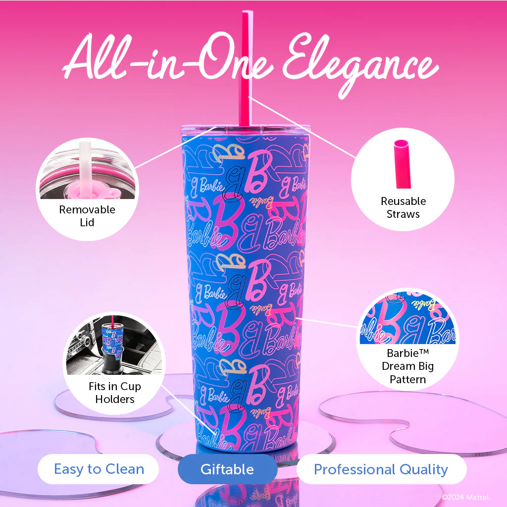 Mattel Creations Barbie™ Dream Big Tumbler - 24 Oz