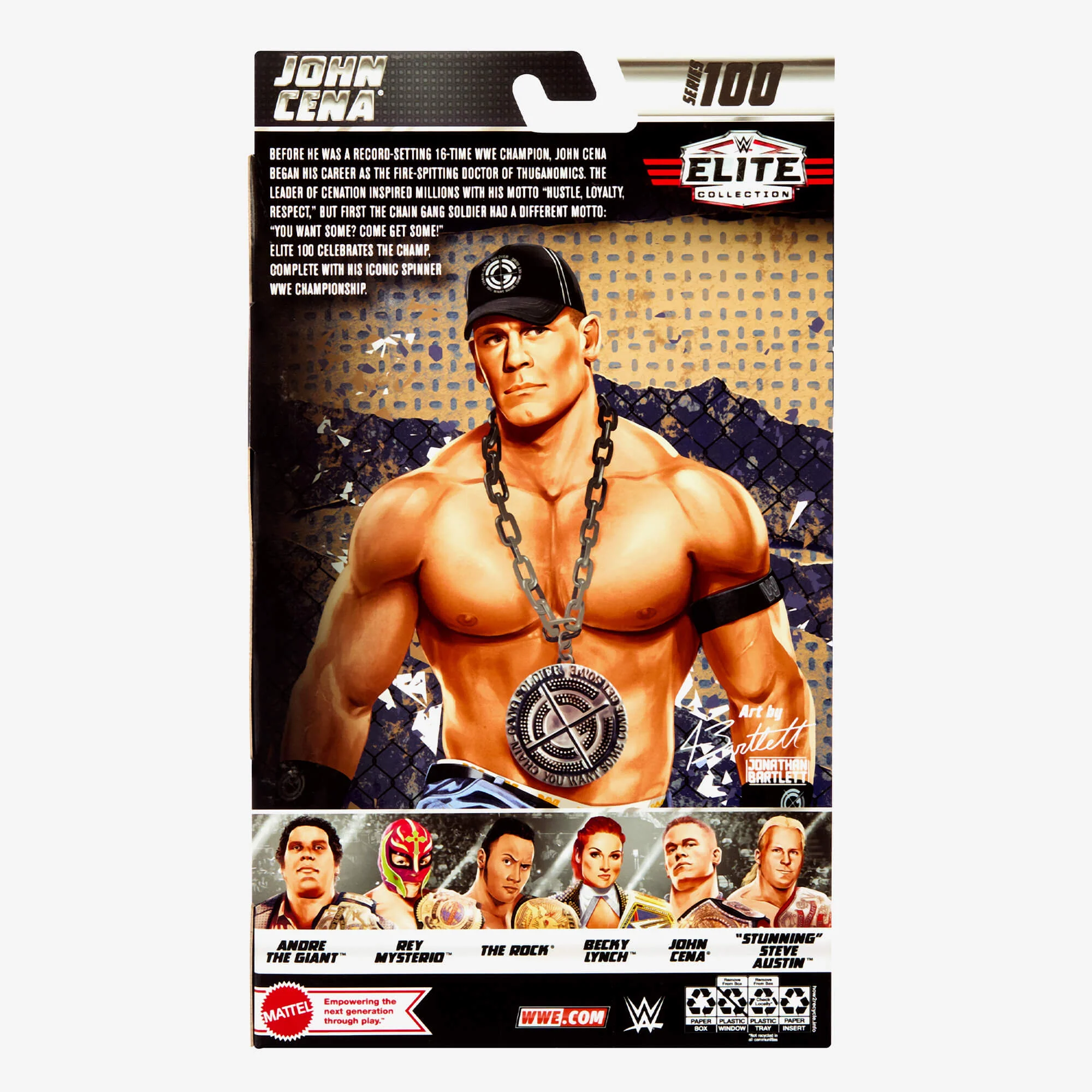 Mattel Creations WWE Elite Collection John Cena Action Figure
