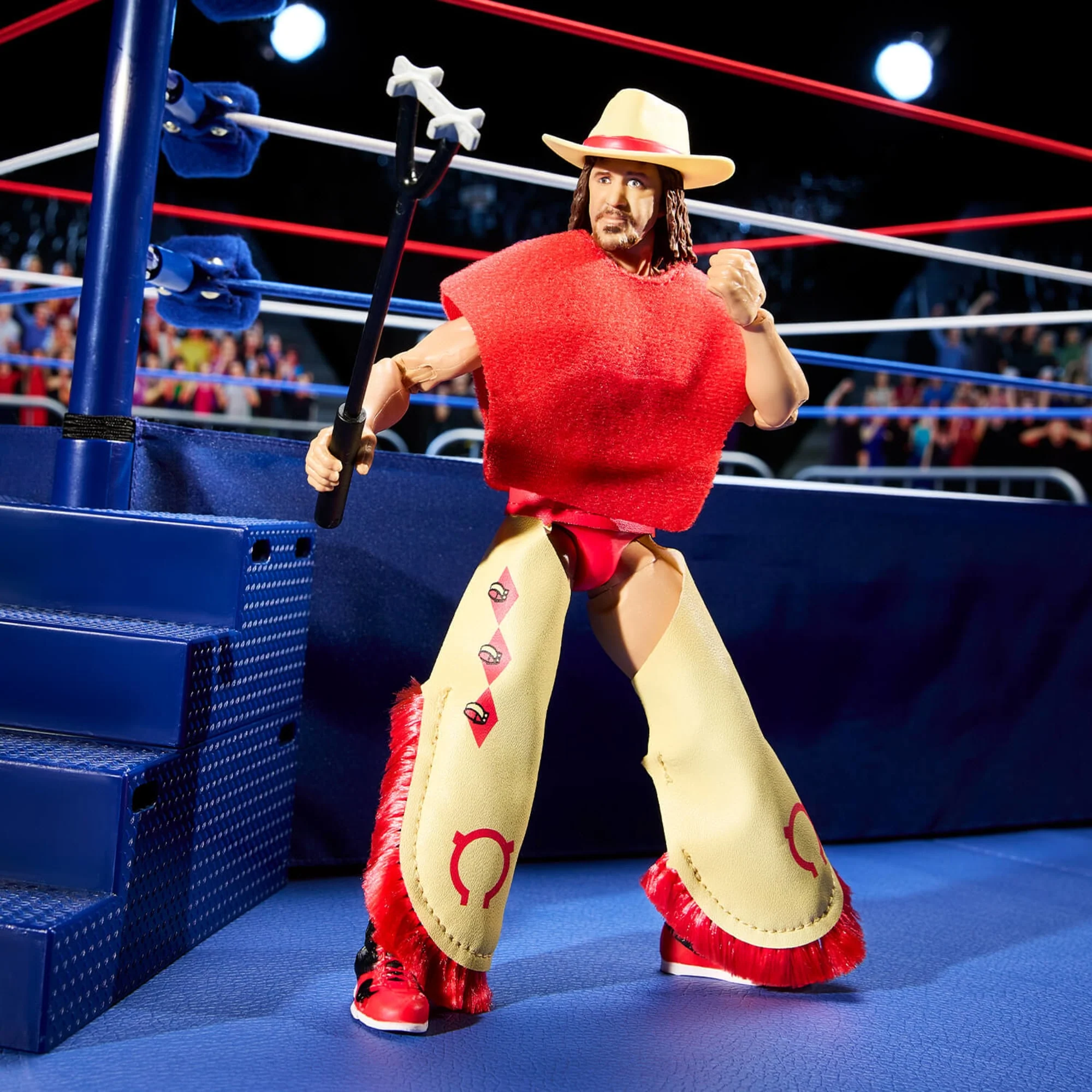 Mattel Creations WWE Coliseum Collection Hulk Hogan & Terry Funk Ultimate Edition Figures