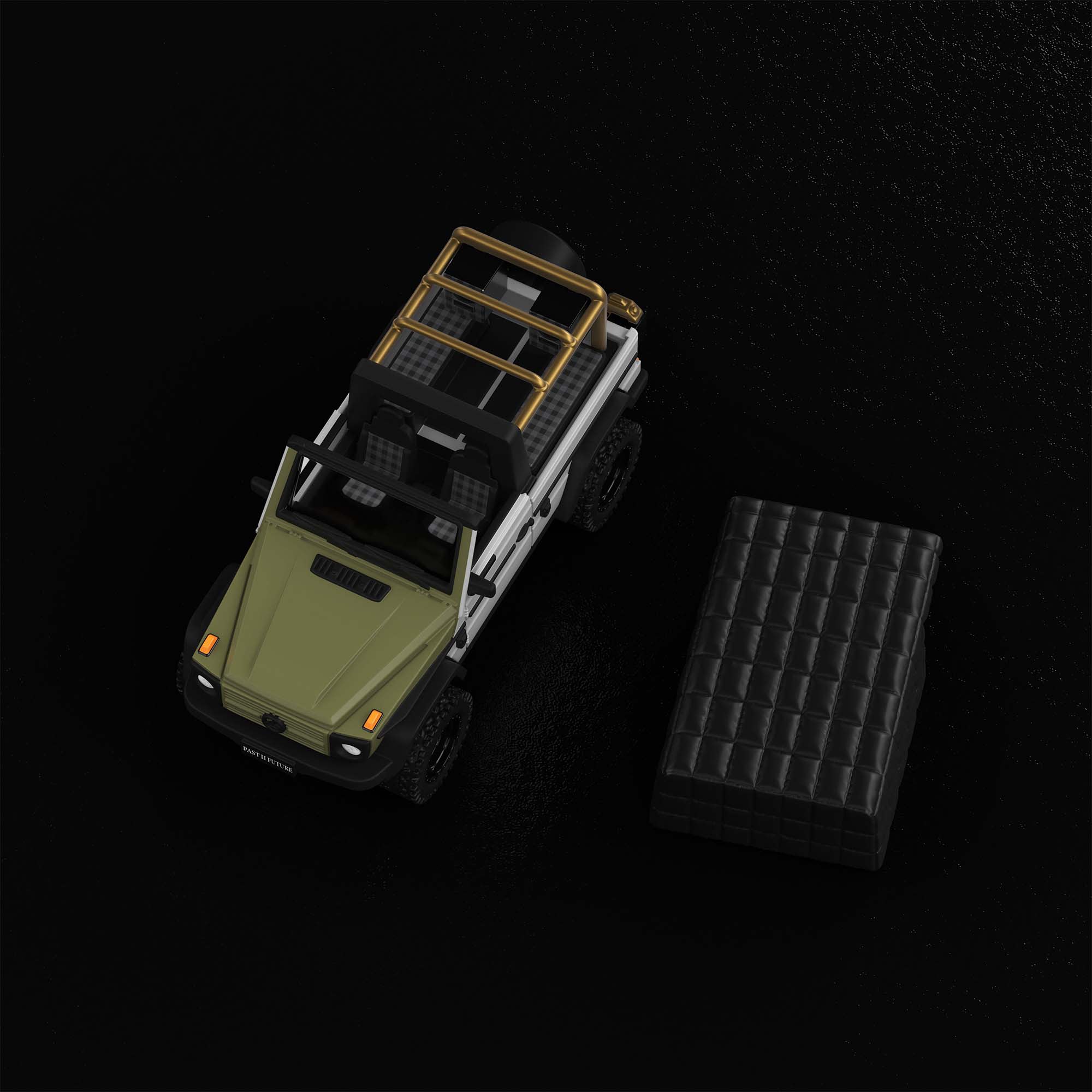 Mattel Creations Hot Wheels x Mercedes-Benz Project G-class Past II Future designed by NIGO