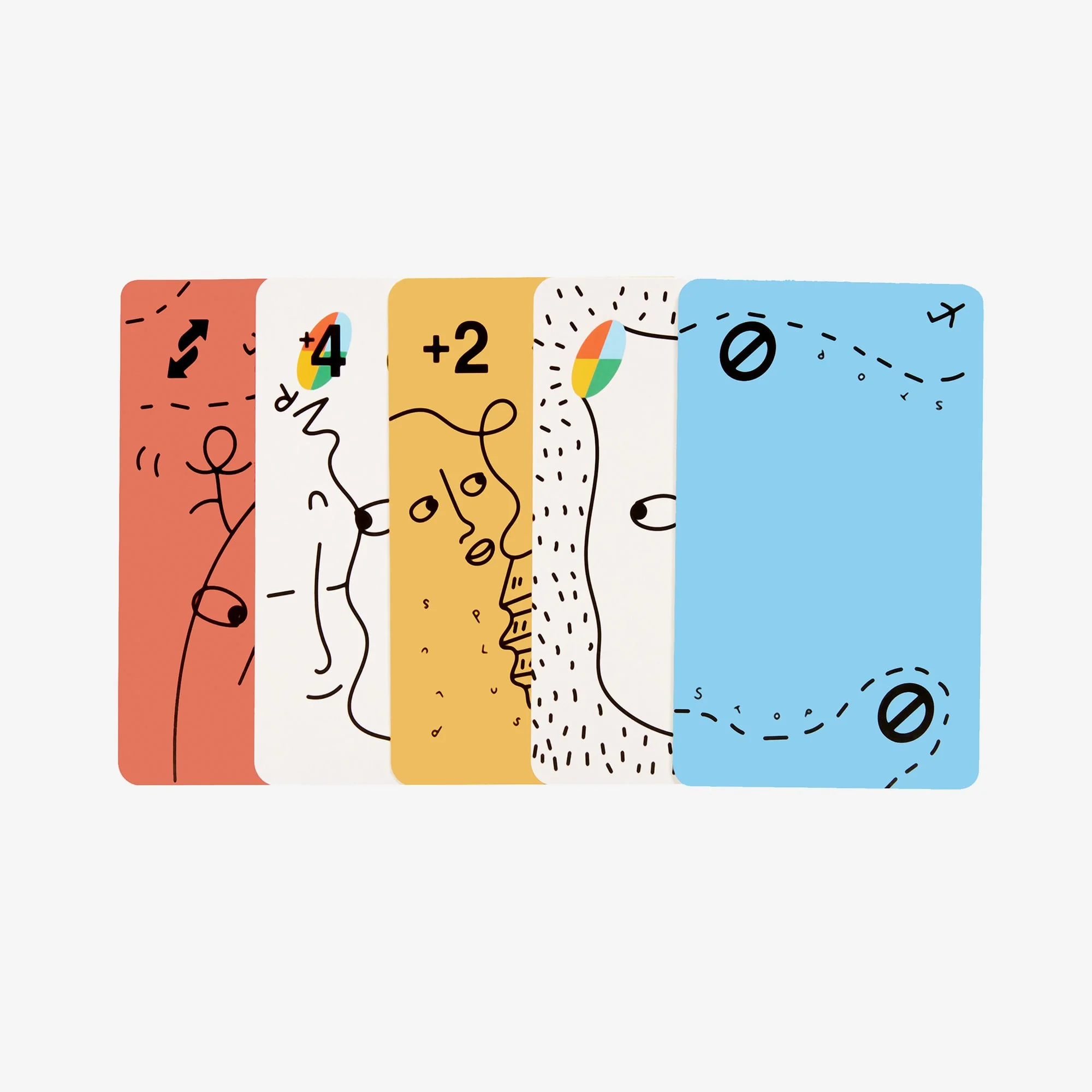 Mattel Creations Shantell Martin x UNO Artiste Series Deck