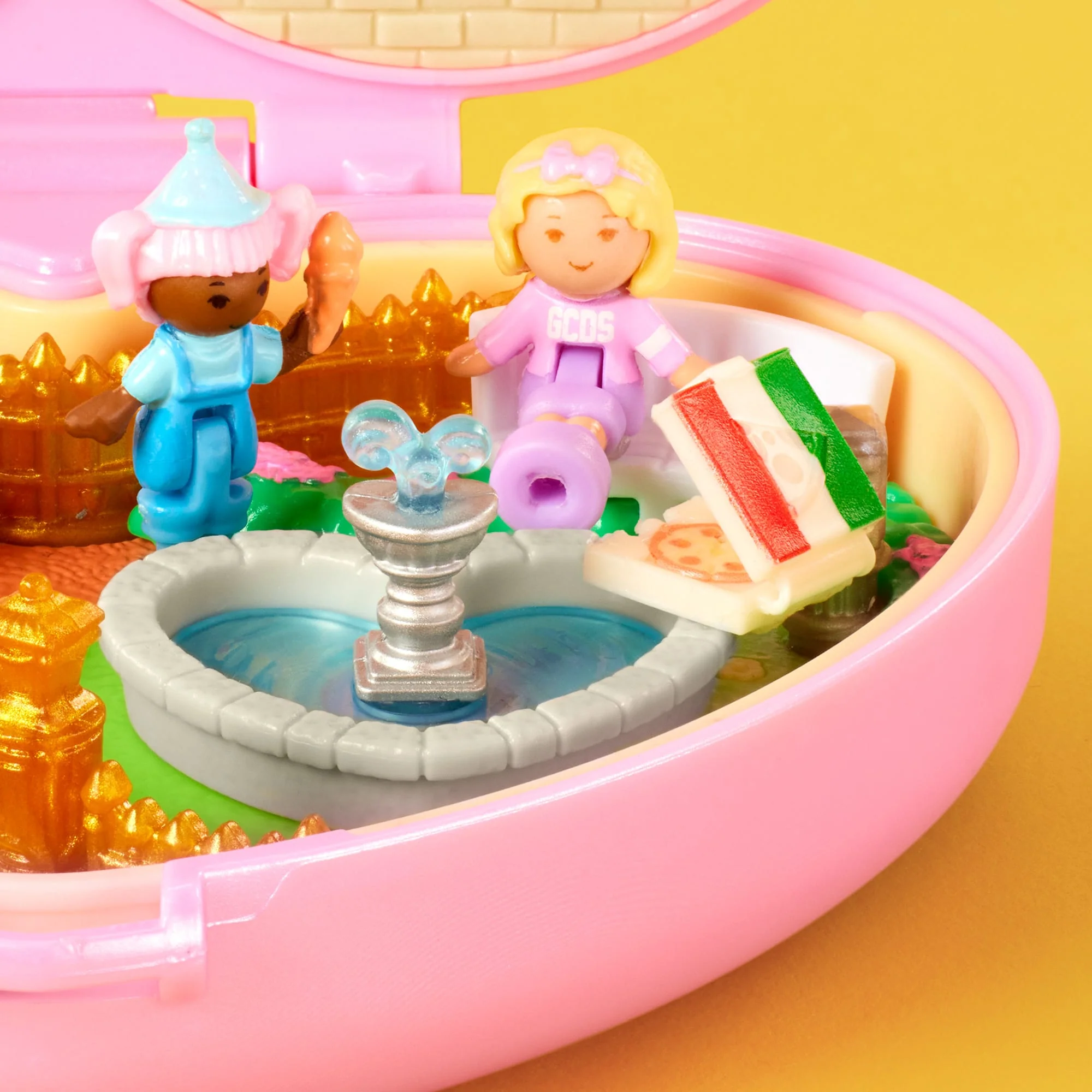 Mattel Creations Polly Pocket x GCDS Compact