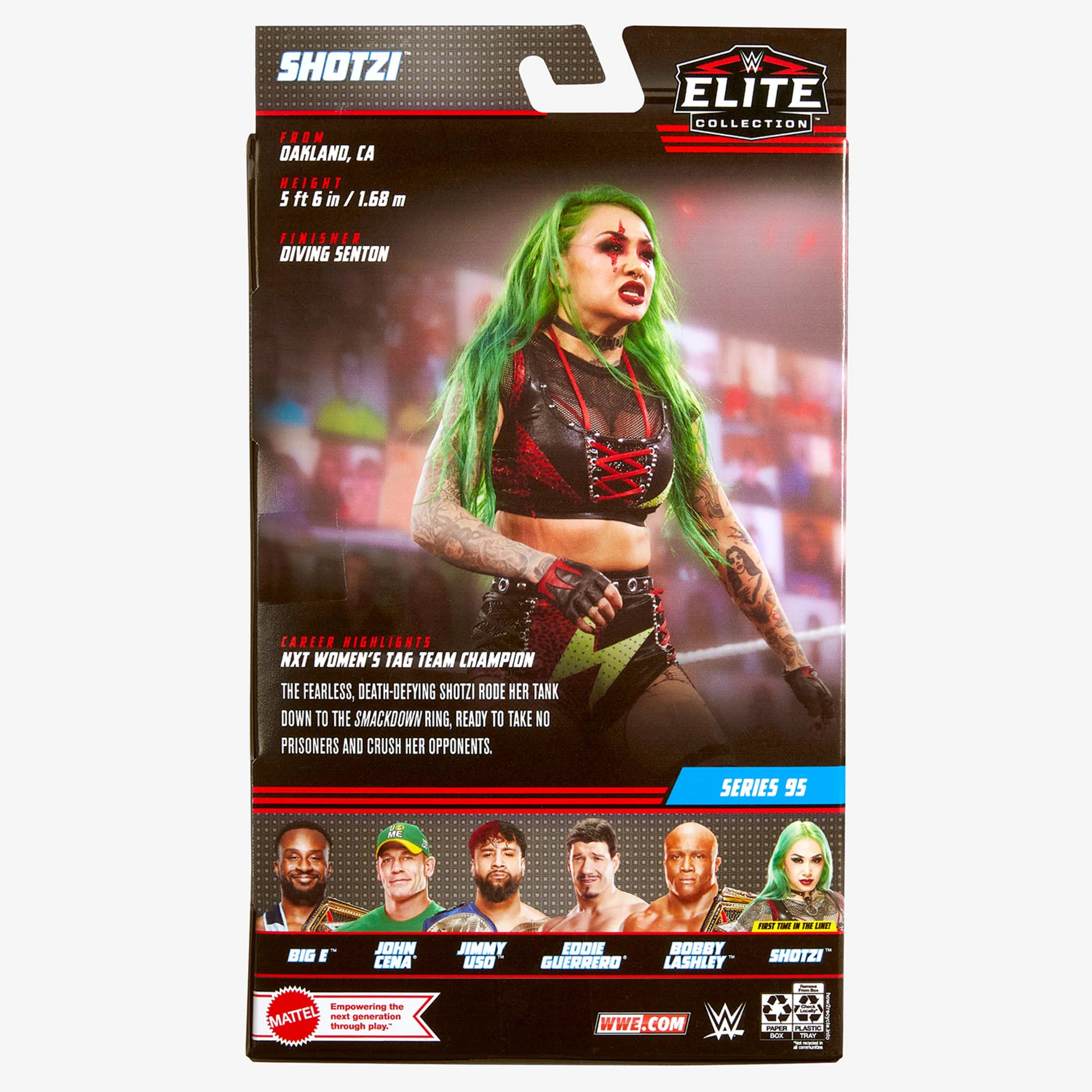 Mattel Creations WWE Shotzi Elite Collection Action Figure