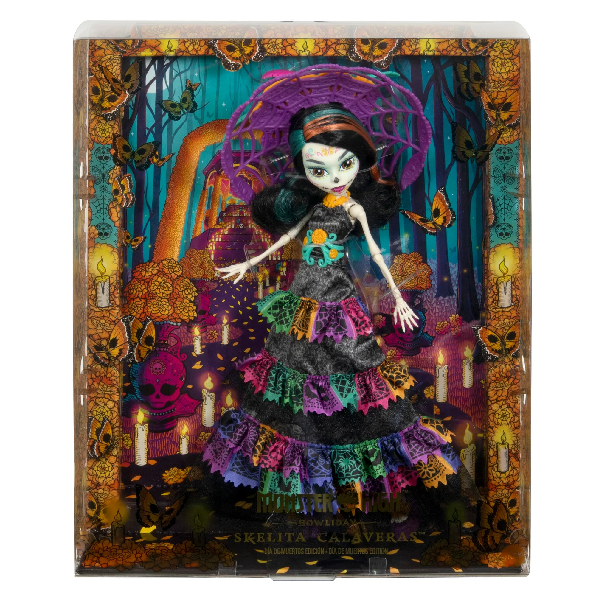 Mattel Creations Monster High Skelita Calaveras Dia de Muertos 2024 Doll