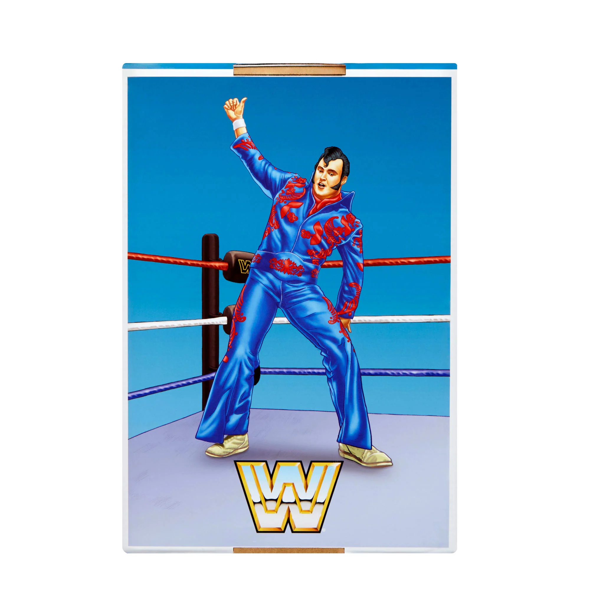 Mattel Creations WWE Coliseum Collection Honky Tonk Man & Ultimate Warrior Ultimate Edition Figures