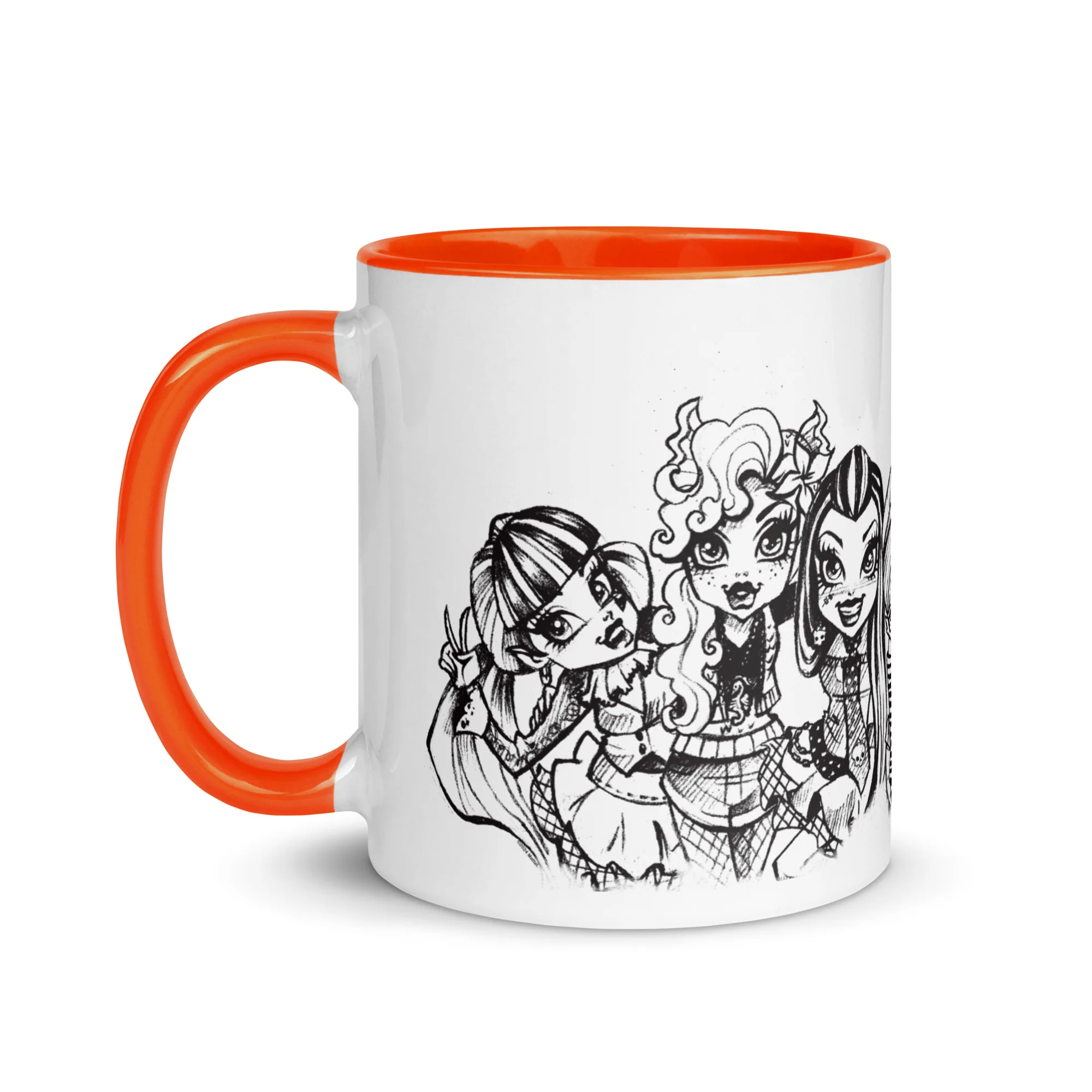 Mattel Creations Monster High Alumni Sketch Mug