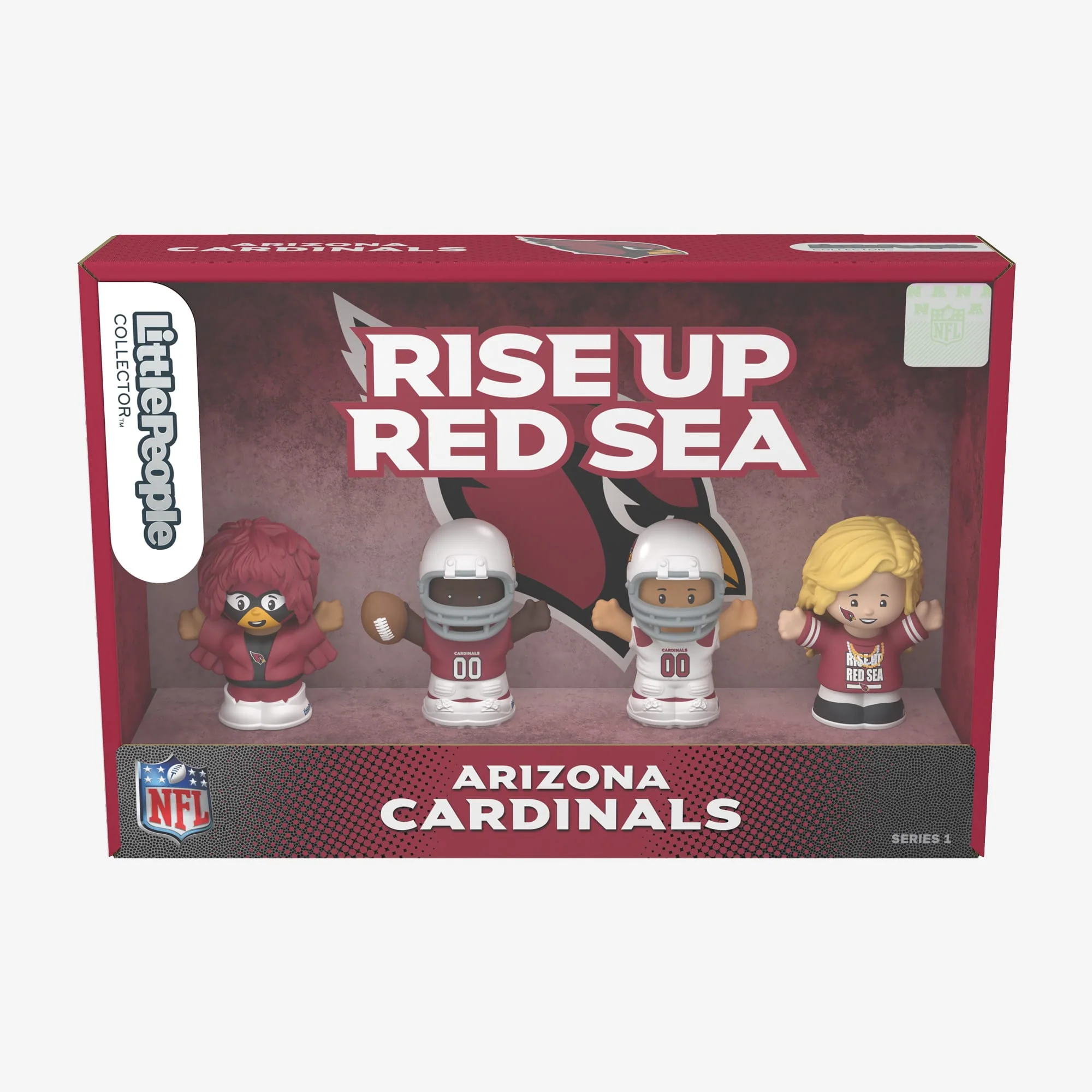 Mattel Creations Little People Collector x NFL Arizona Cardinals Set