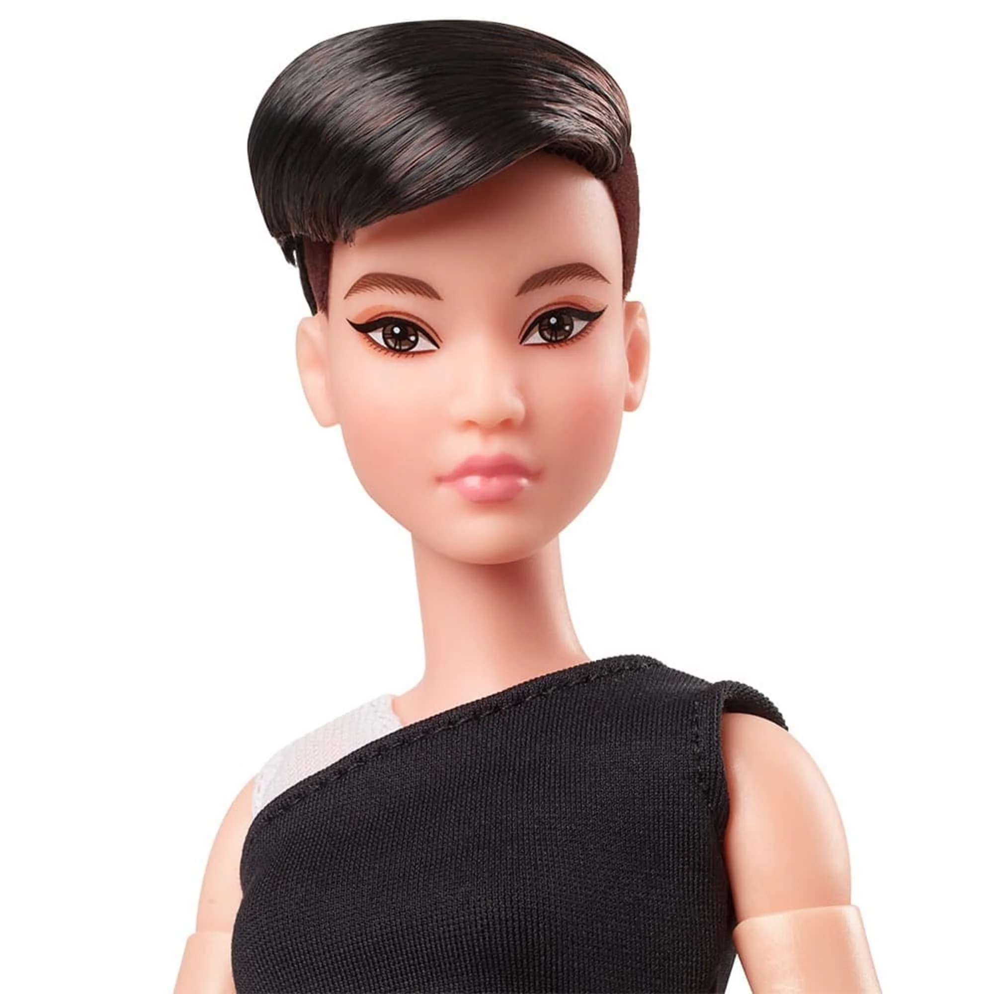Mattel Creations Barbie Looks Doll (Petite, Brunette Pixie Cut)