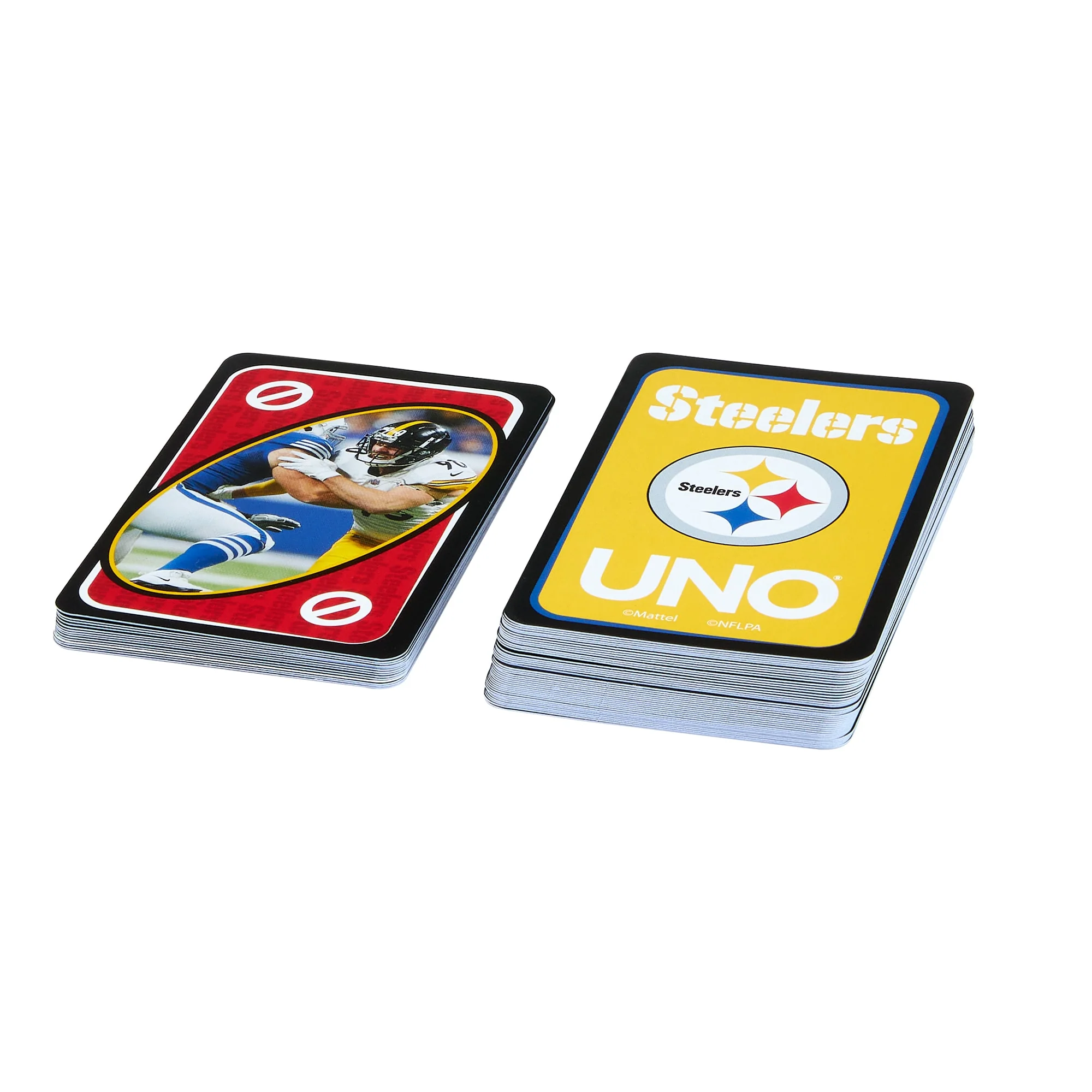 Mattel Creations UNO Fandom NFL Pittsburgh Steelers Game Deck