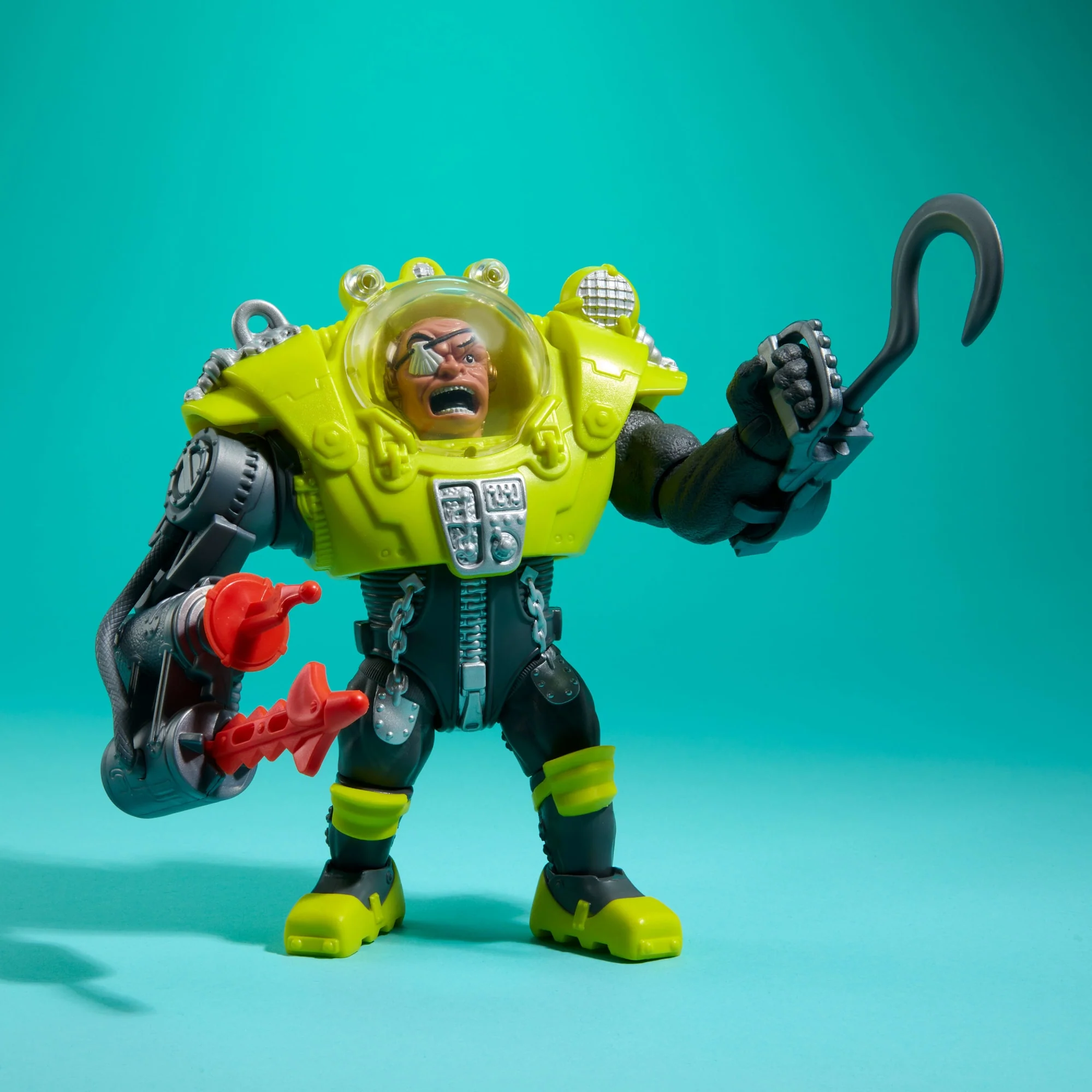 Mattel Creations Street Sharks Dr. Piranoid Action Figure