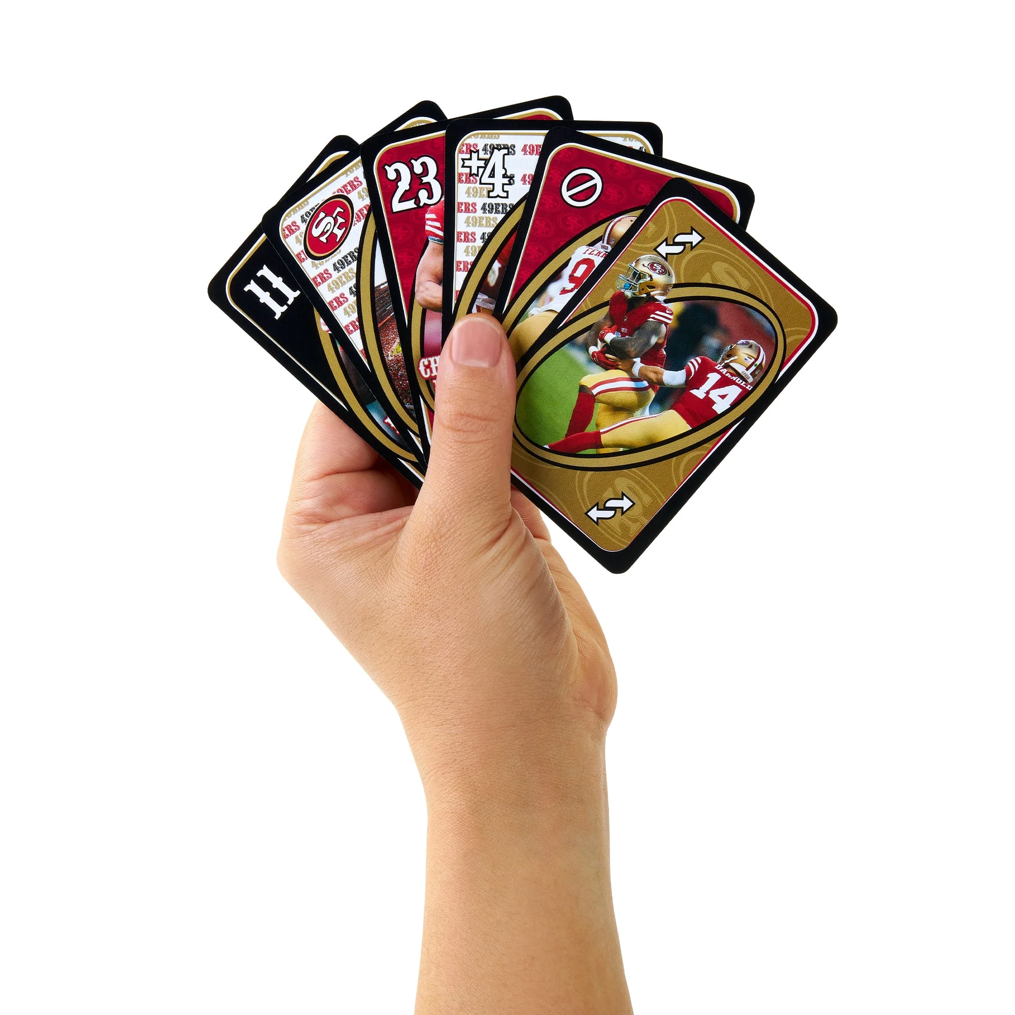 Mattel Creations UNO Fandom NFL San Francisco 49ers Game Deck