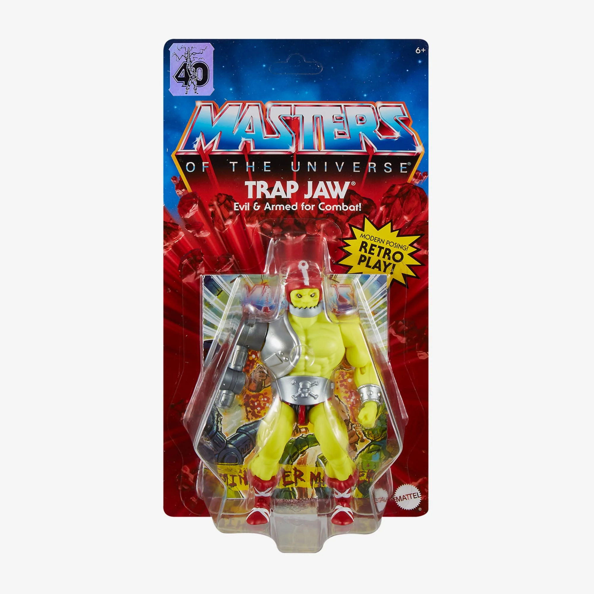 Mattel Creations Masters of the Universe® Origins Trap Jaw™ Action Figure