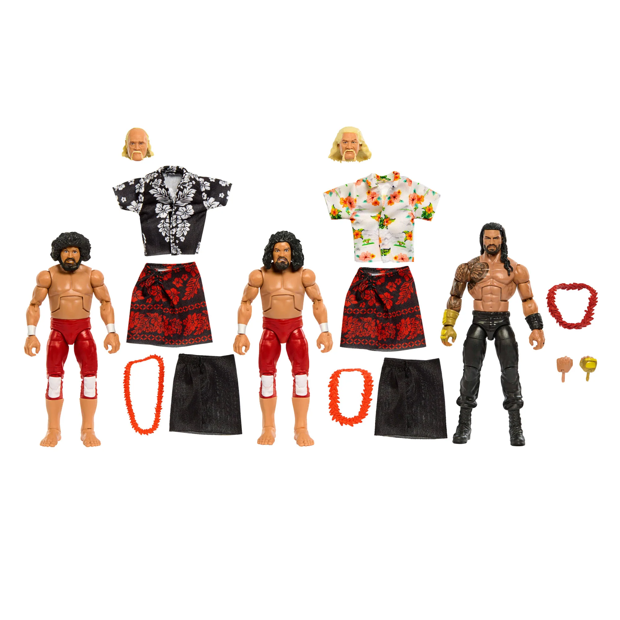 Mattel Creations WWE Elite Samoan Dynasty Pack of 3 Action Figures
