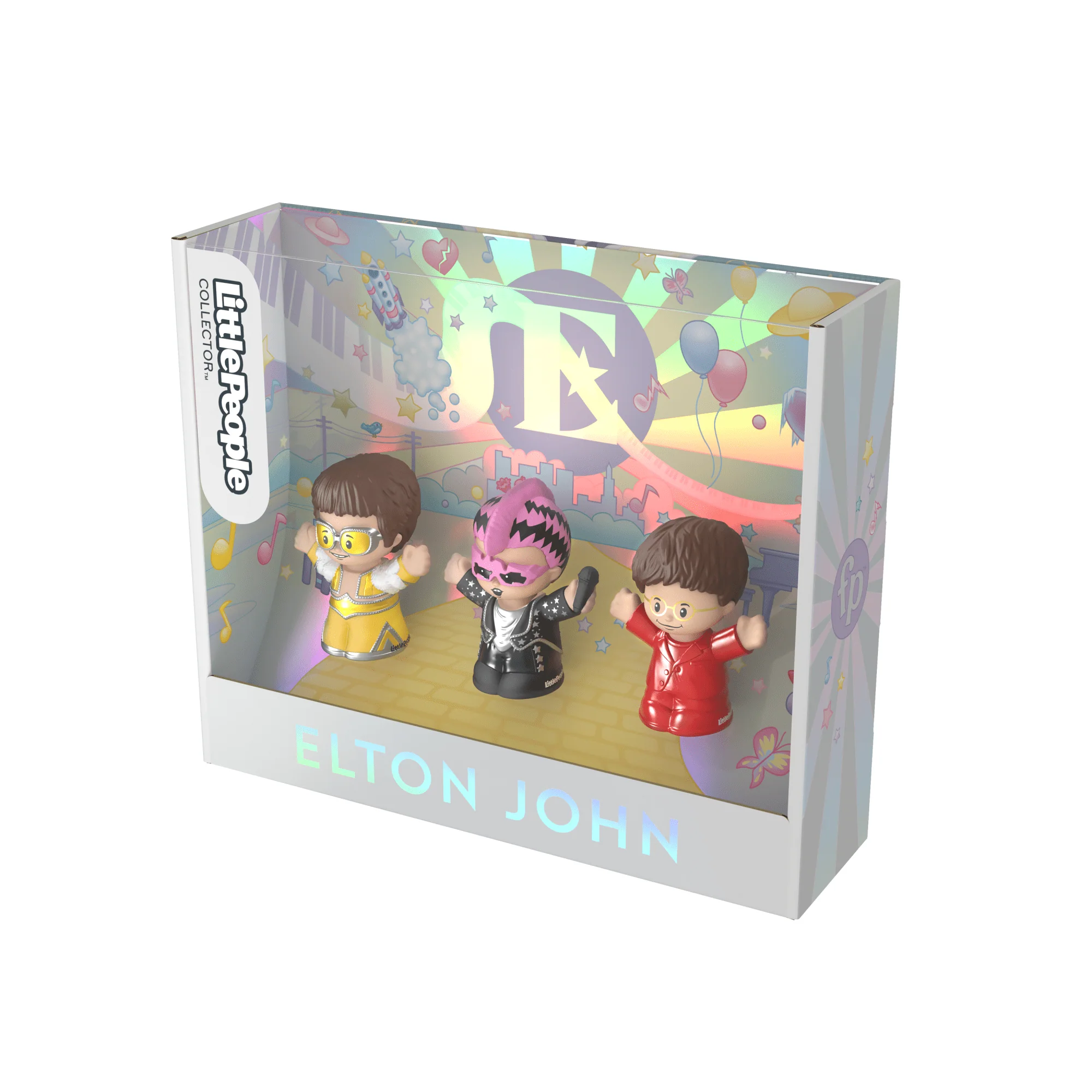 Mattel Creations Little People Collector Elton John Special Edition Set