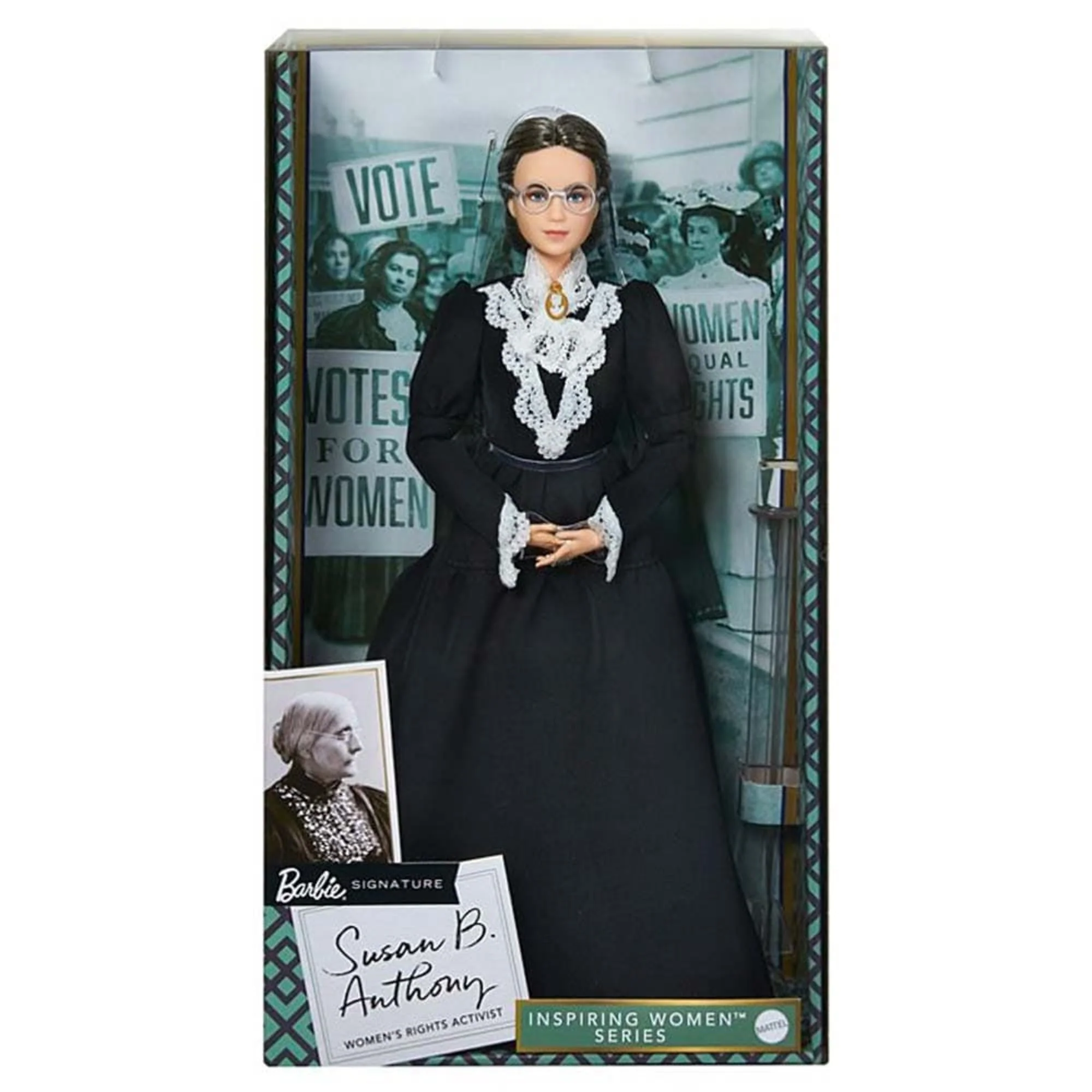 Mattel Creations Susan B. Anthony Barbie Inspiring Women Doll