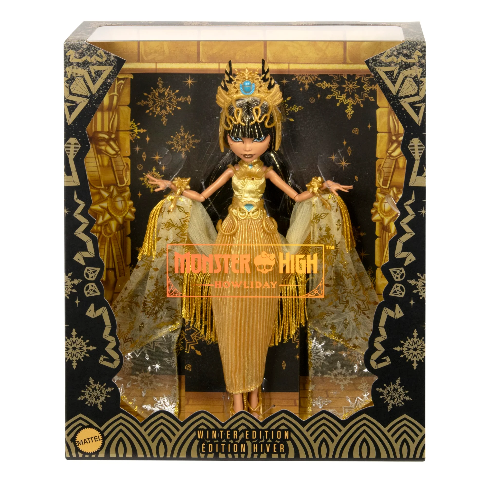 Mattel Creations Monster High Howliday Cleo De Nile Doll