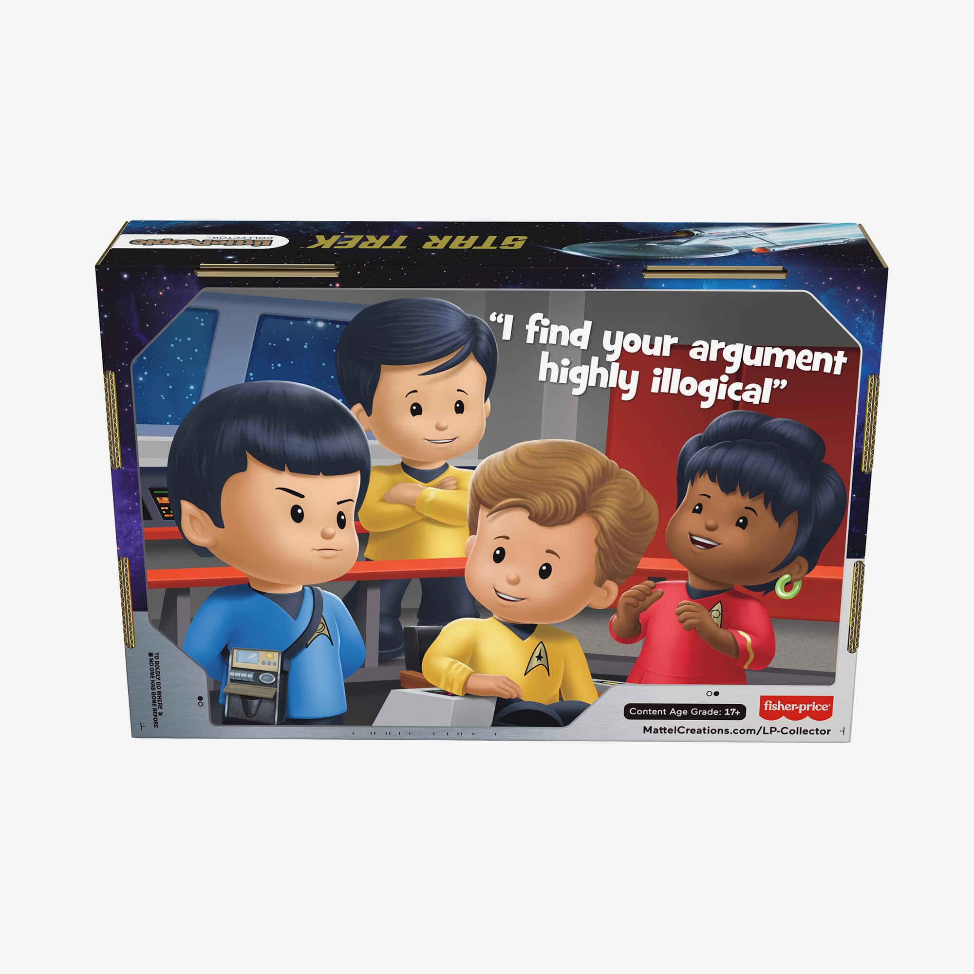 Mattel Creations Little People Collector Star Trek Special Edition Set