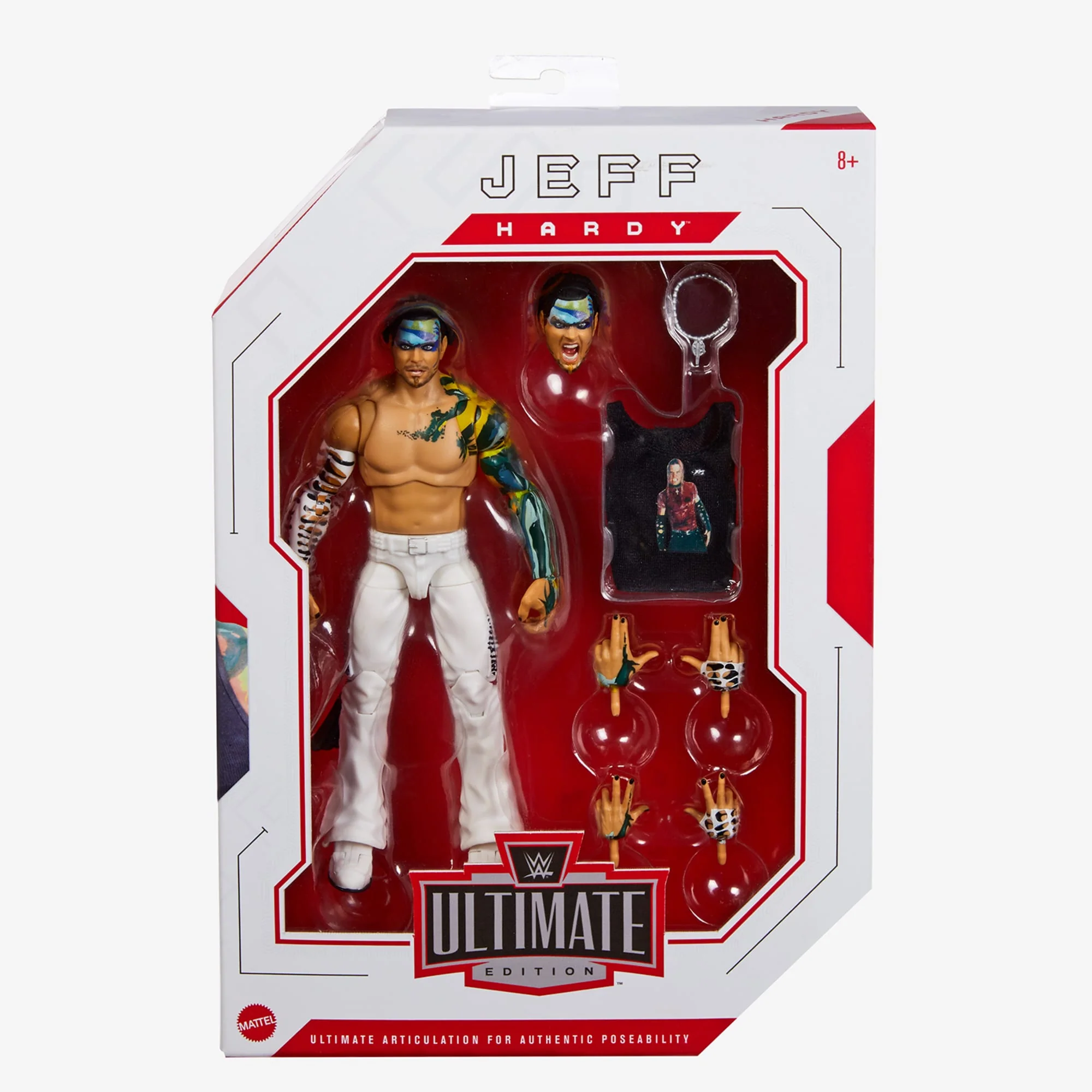 Mattel Creations WWE Jeff Hardy Ultimate Edition Action Figure