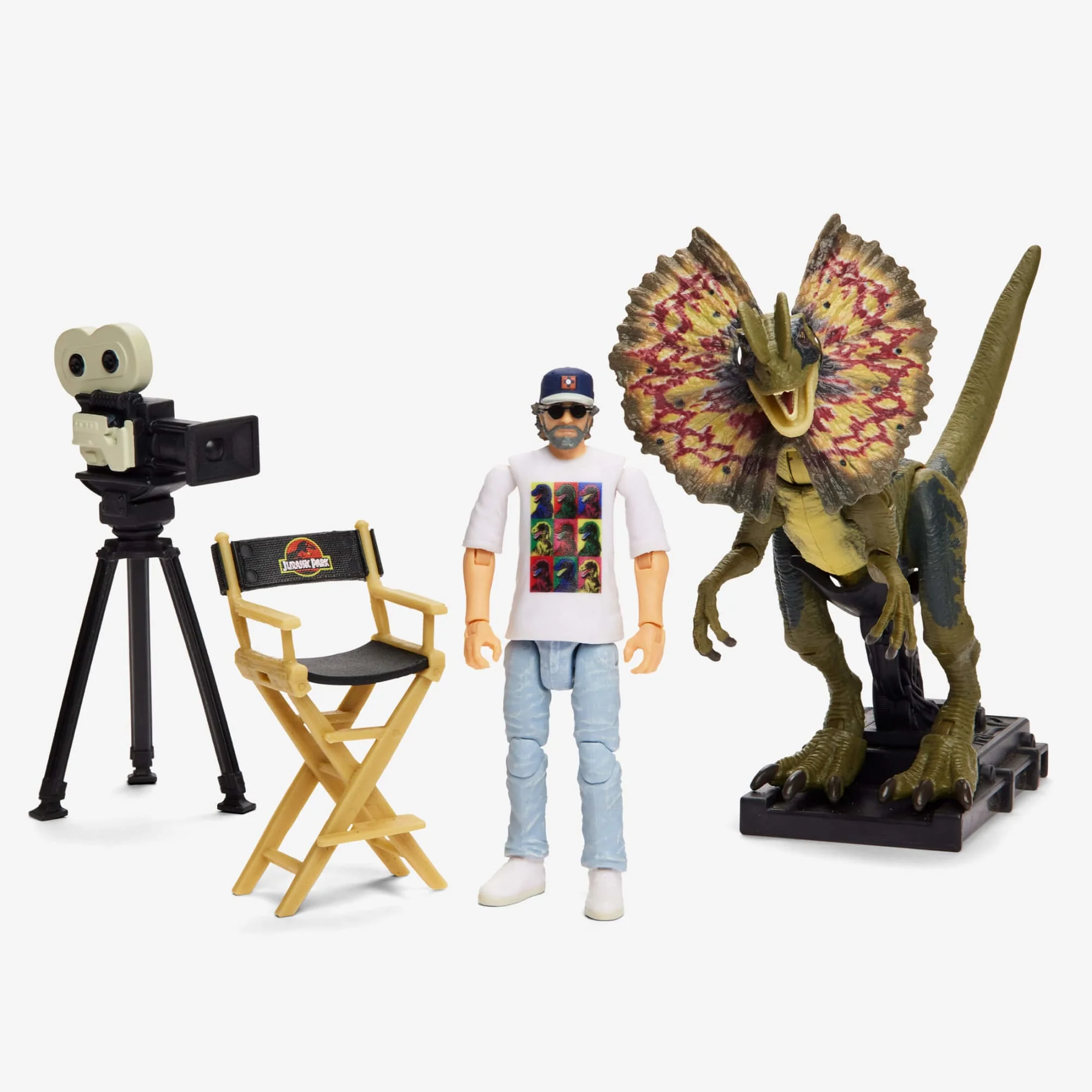 Mattel Creations Jurassic Park 30th Anniversary Steven Spielberg Figure