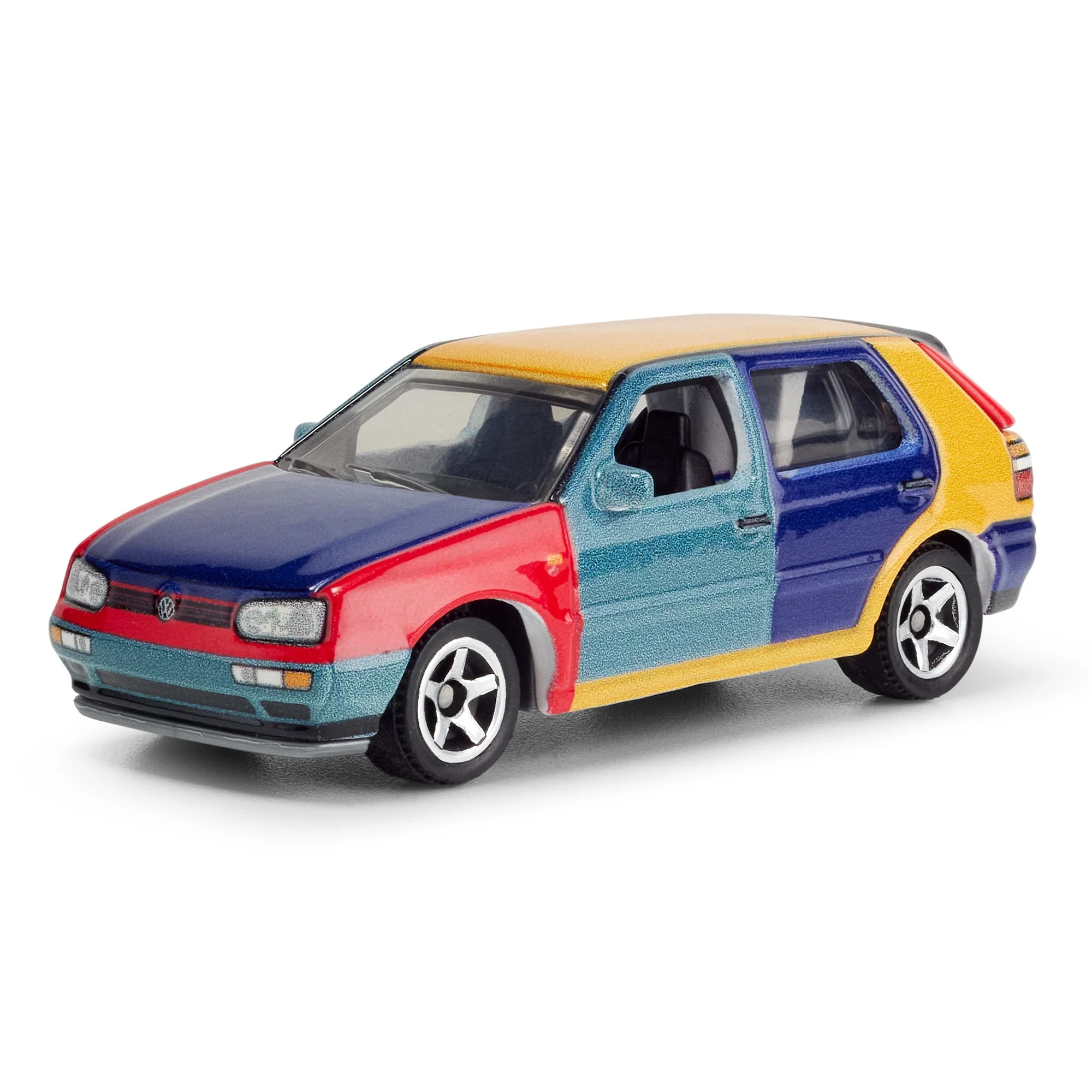 Mattel Creations Matchbox 1995 Volkswagen Golf Harlequin