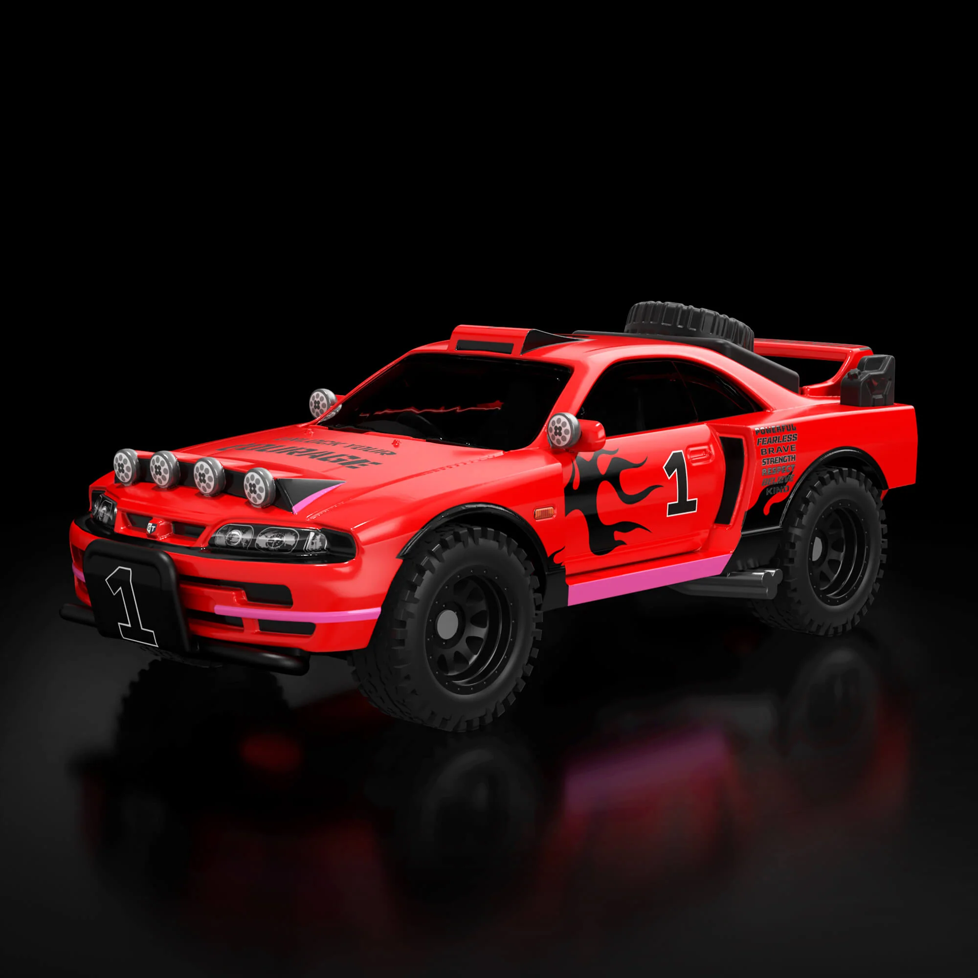 Mattel Creations Hot Wheels: Ultimate Challenge Nissan Skyline GT-R (R33)