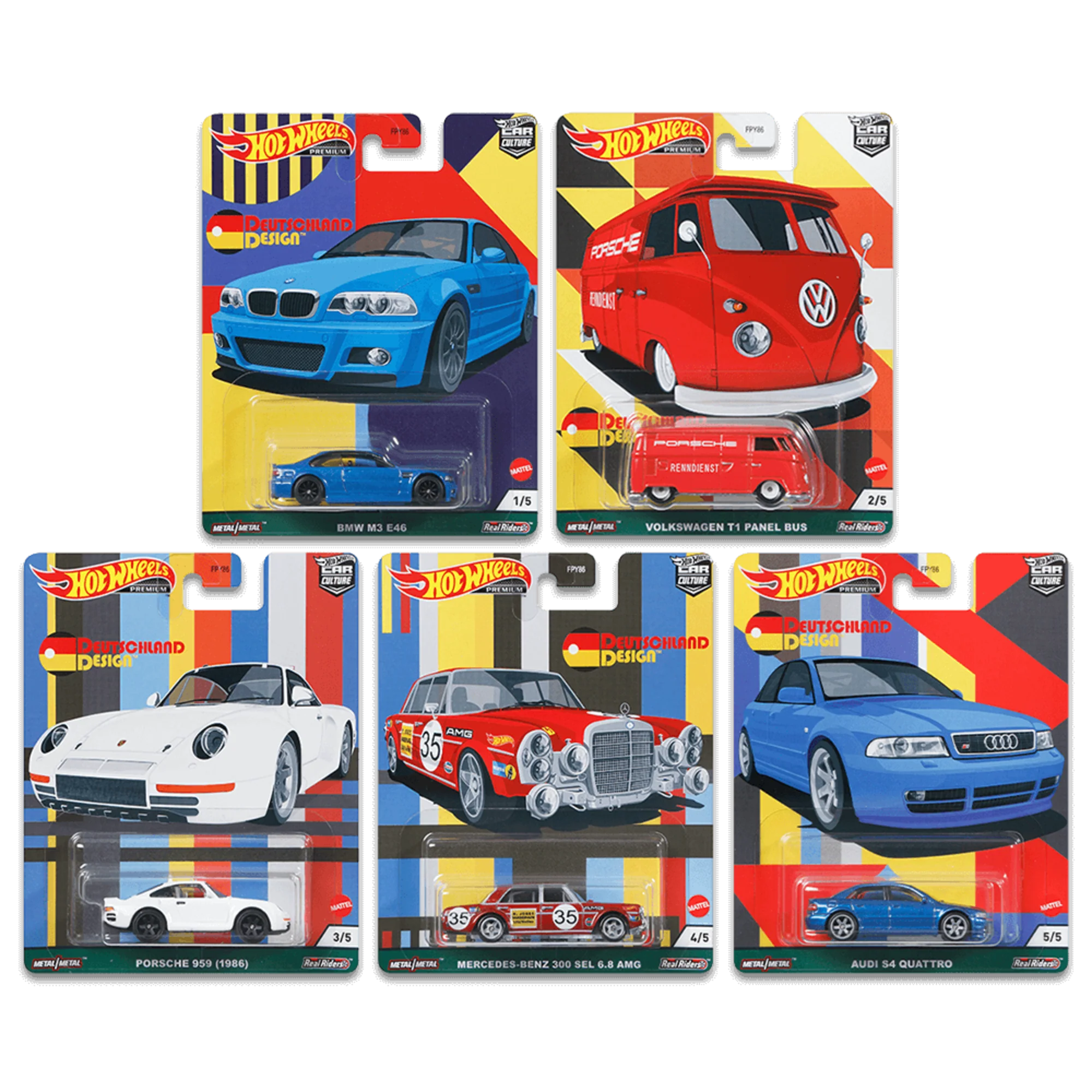 Mattel Creations 2021 HW Car Culture Mix 3: Deutschland Design