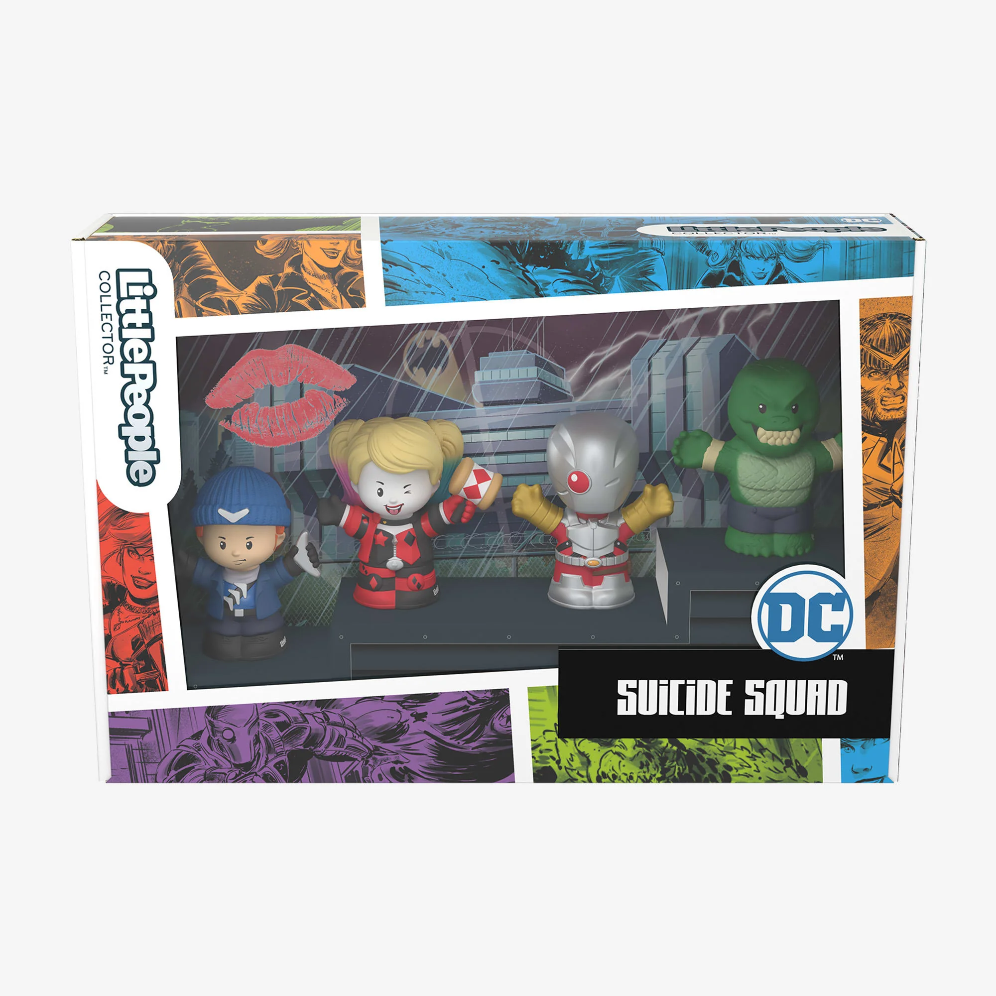 Mattel Creations Little People Collector Suicide Squad Special Edition Figure Set
