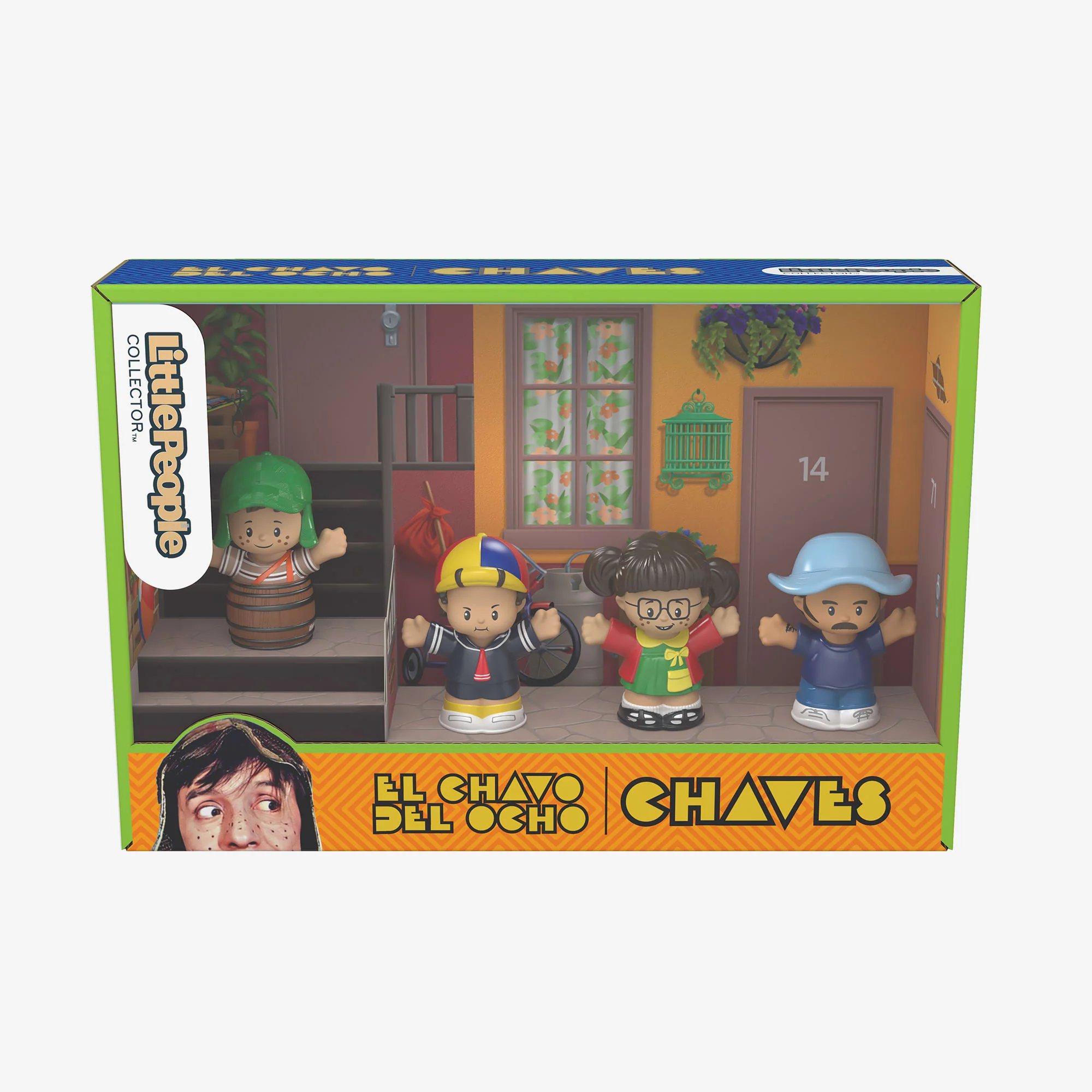 Mattel Creations Little People Collector El Chavo TV Series Special Edition Set