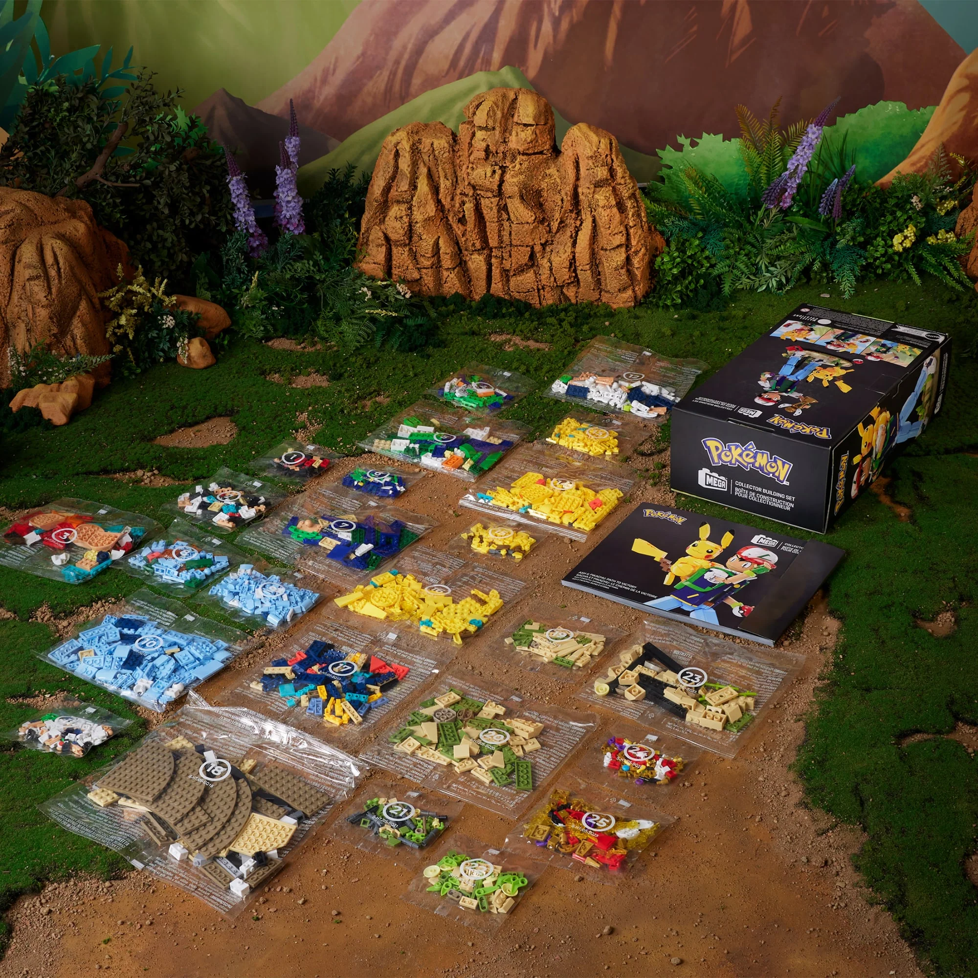 Mattel Creations Ash & Pikachu: Path to Victory by MEGA