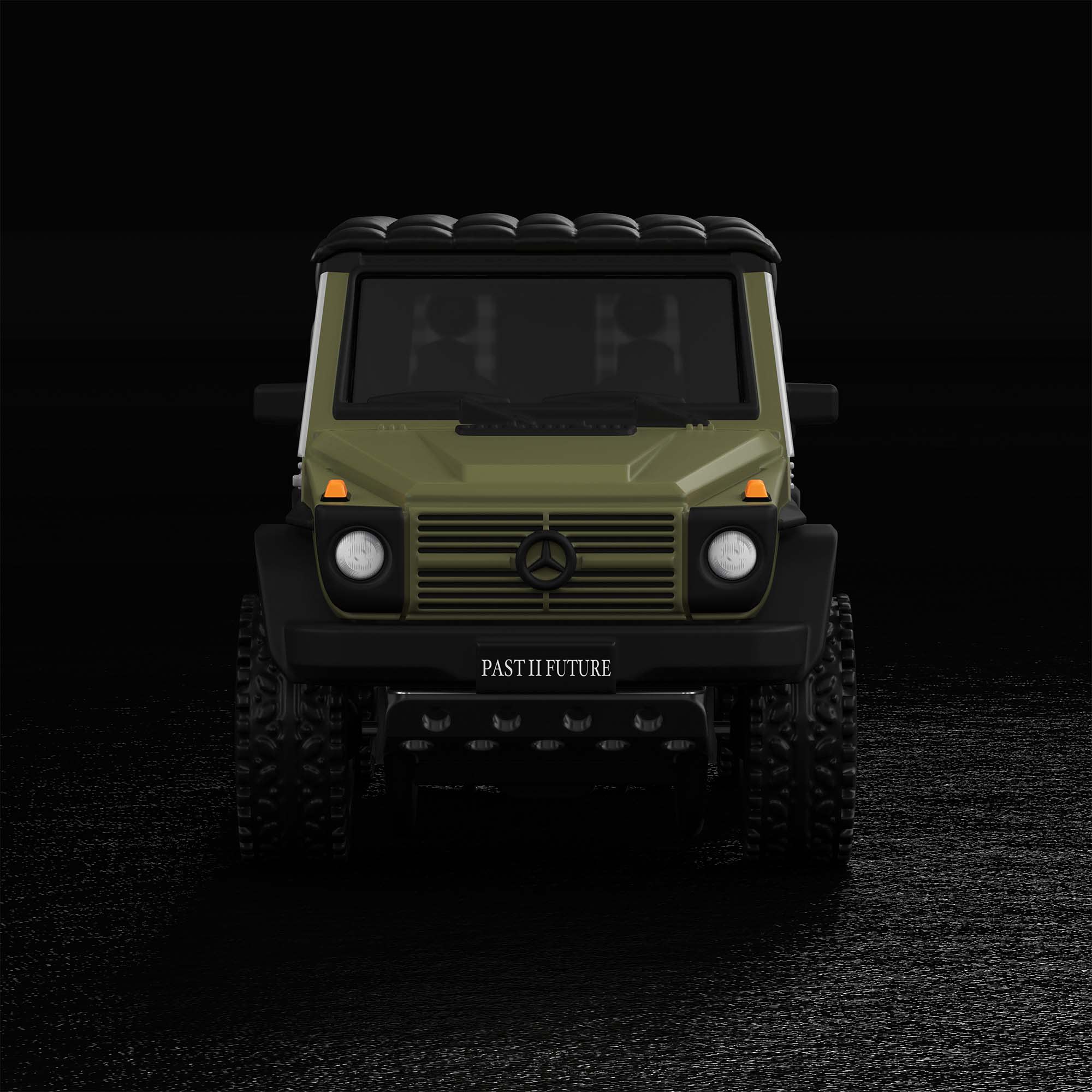 Mattel Creations Hot Wheels x Mercedes-Benz Project G-class Past II Future designed by NIGO