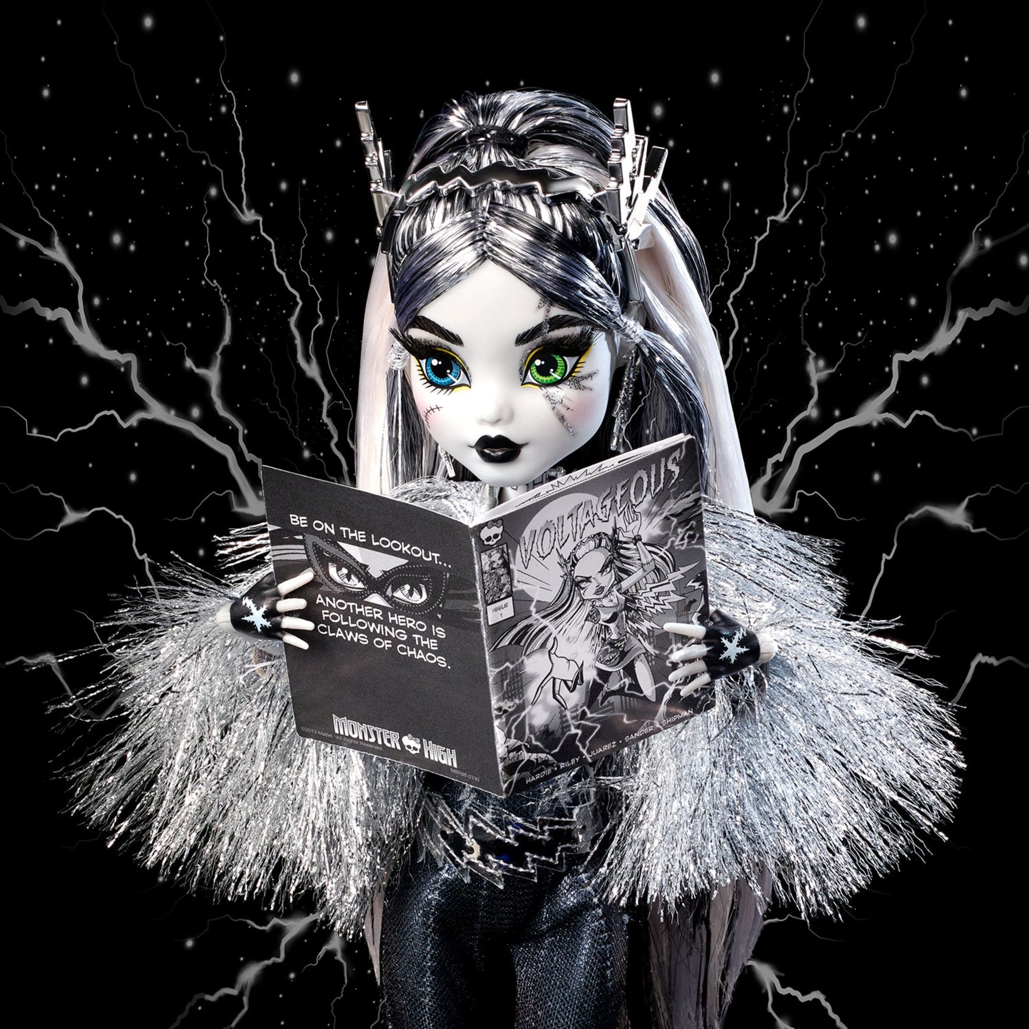 Mattel Creations Monster High Voltageous Frankie Stein Reproduction Doll