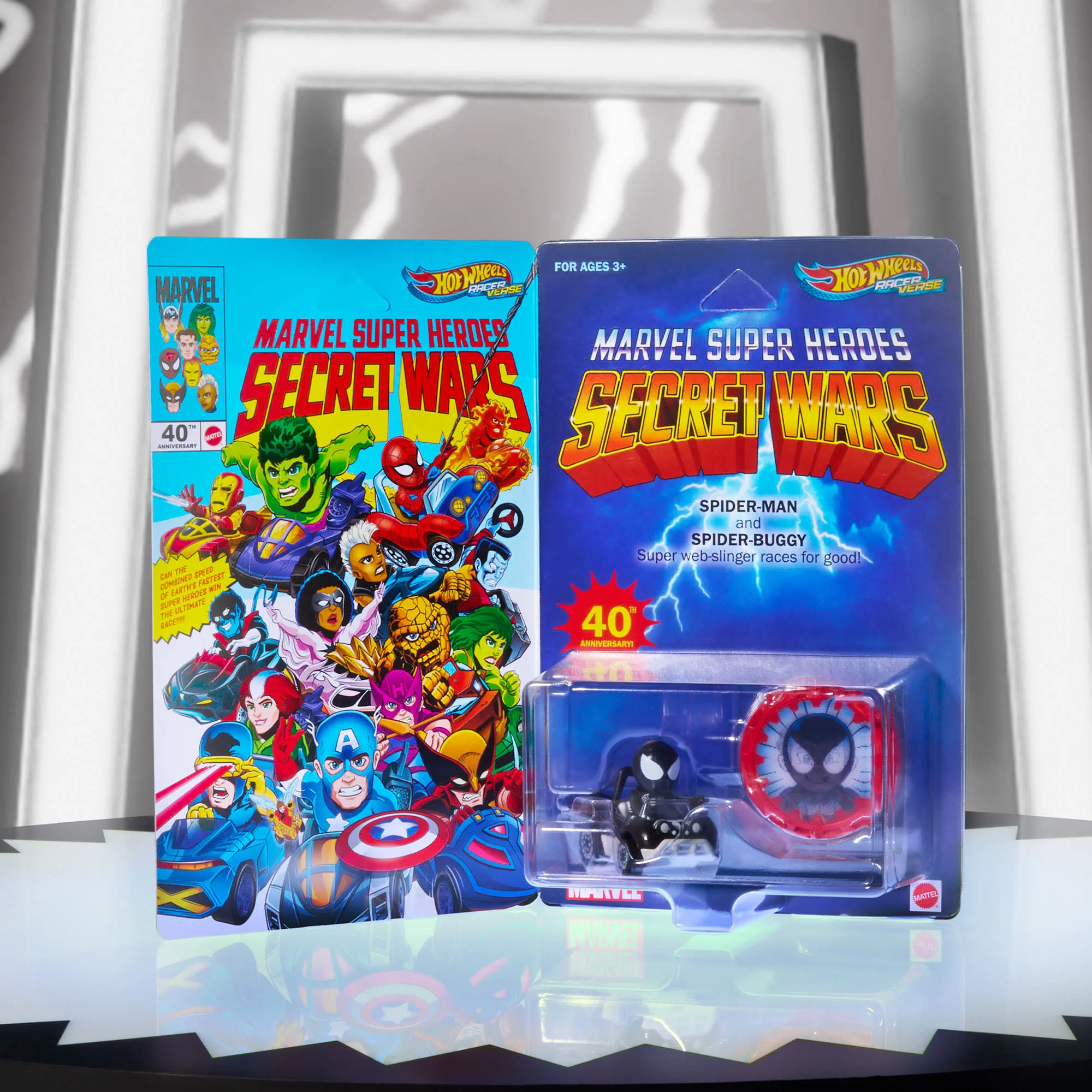 Mattel Creations Hot Wheels RacerVerse Marvel Super Heroes Secret Wars Vehicles