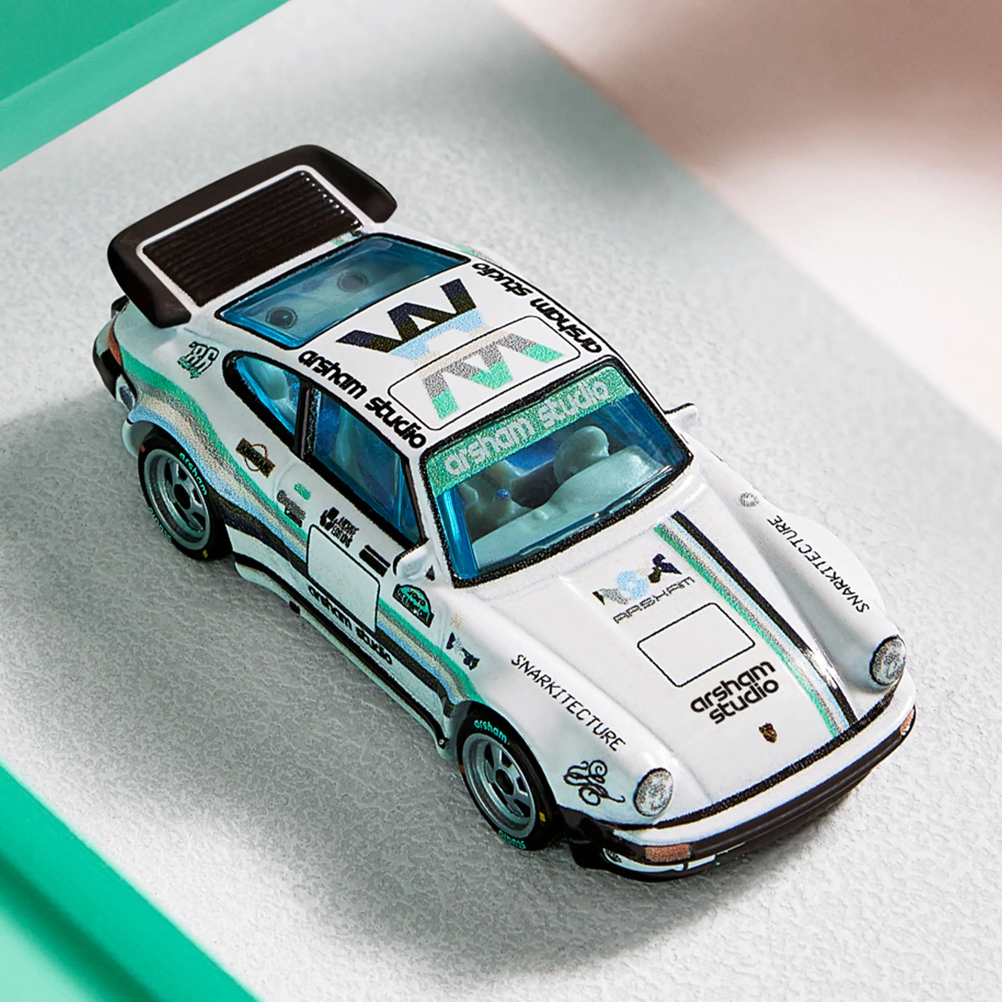 Mattel Creations Hot Wheels x Daniel Arsham Livery Porsche 930A