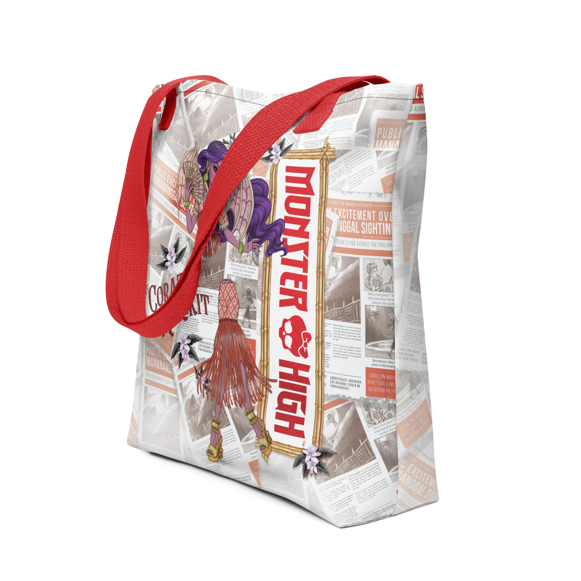 Mattel Creations Monster High Corazon Marikit Multi Tote Bag