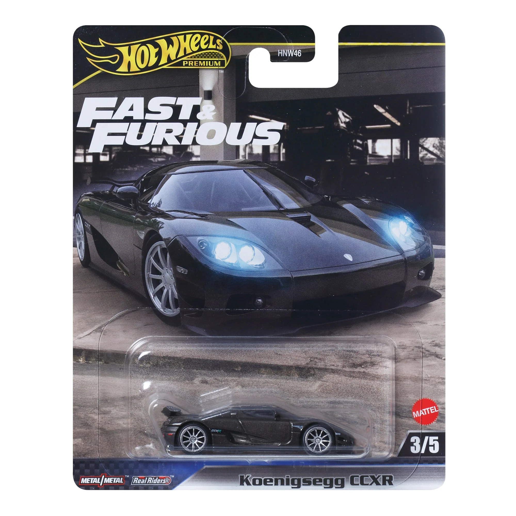Mattel Creations Hot Wheels Premium Fast & Furious Koenigsegg CCXR