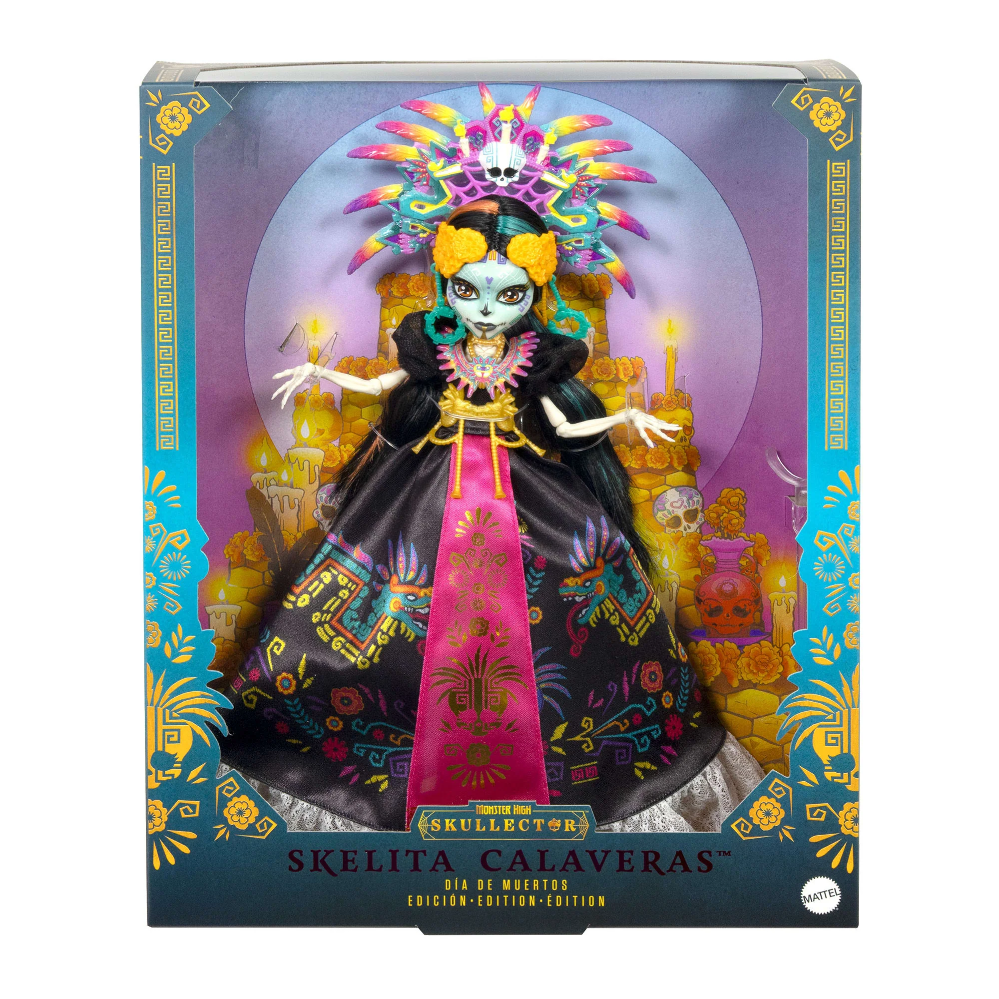 Mattel Creations Monster High Skelita Calaveras Día de Muertos Doll