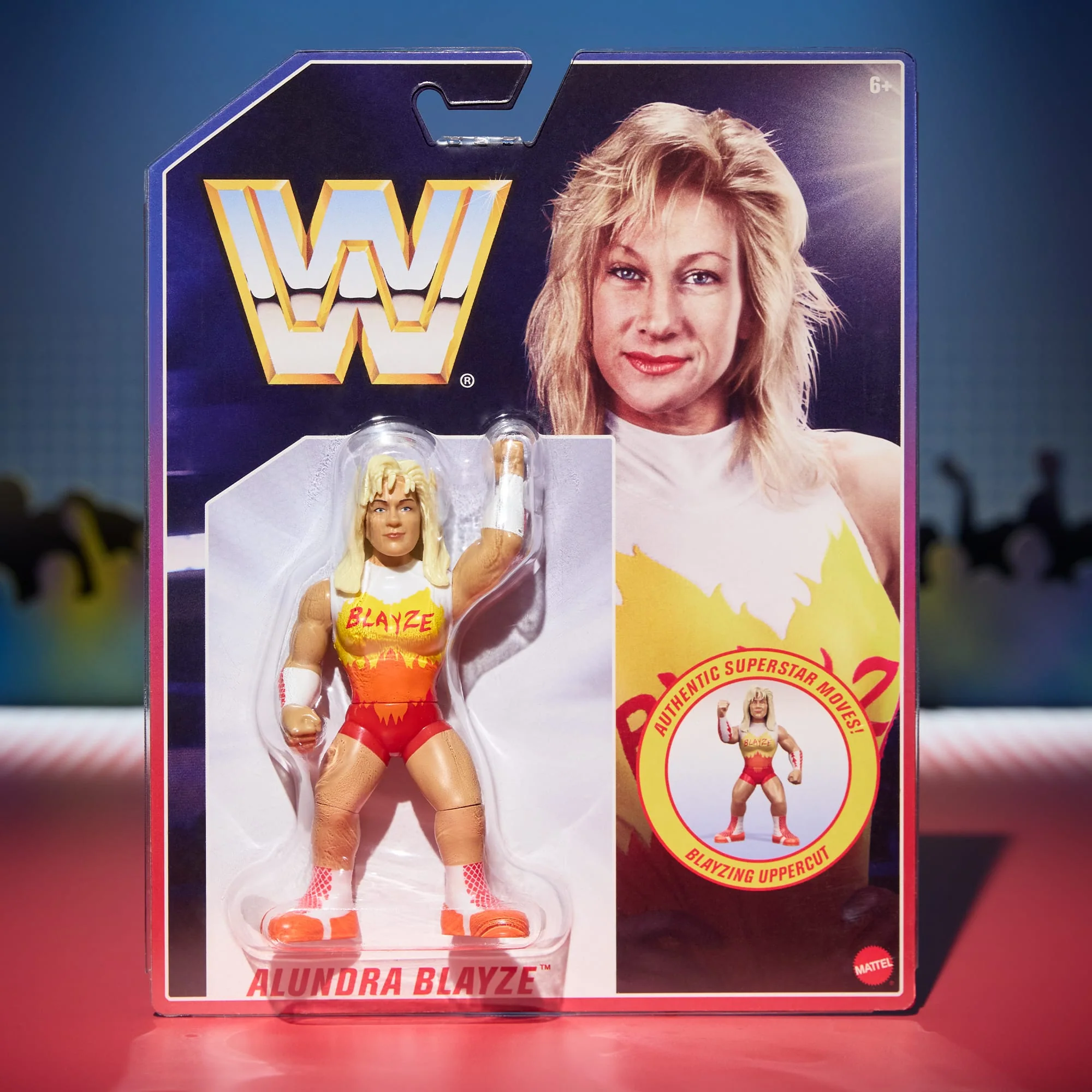 Mattel Creations WWE Retro Action Figure 4-Pack Bundle