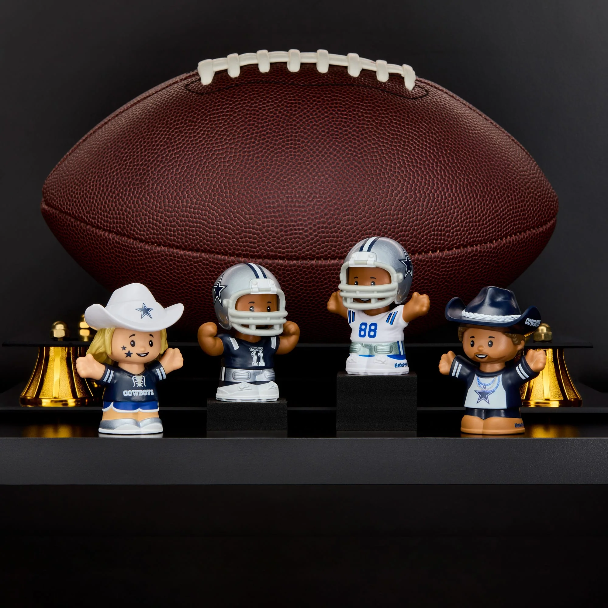 Mattel Creations Little People Collector x NFL Dallas Cowboys Set