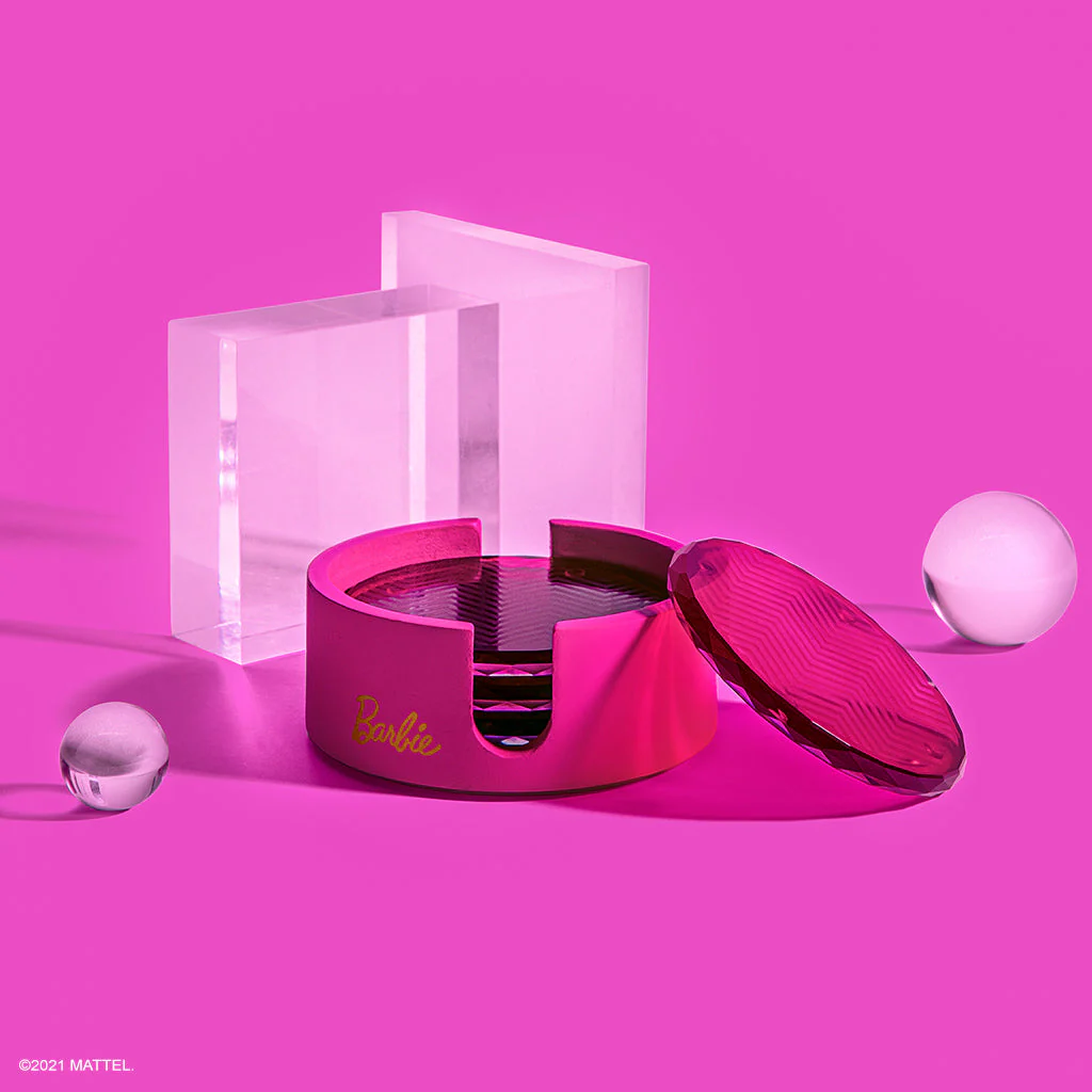 Mattel Creations Barbie™ X Dragon Glassware® Coasters